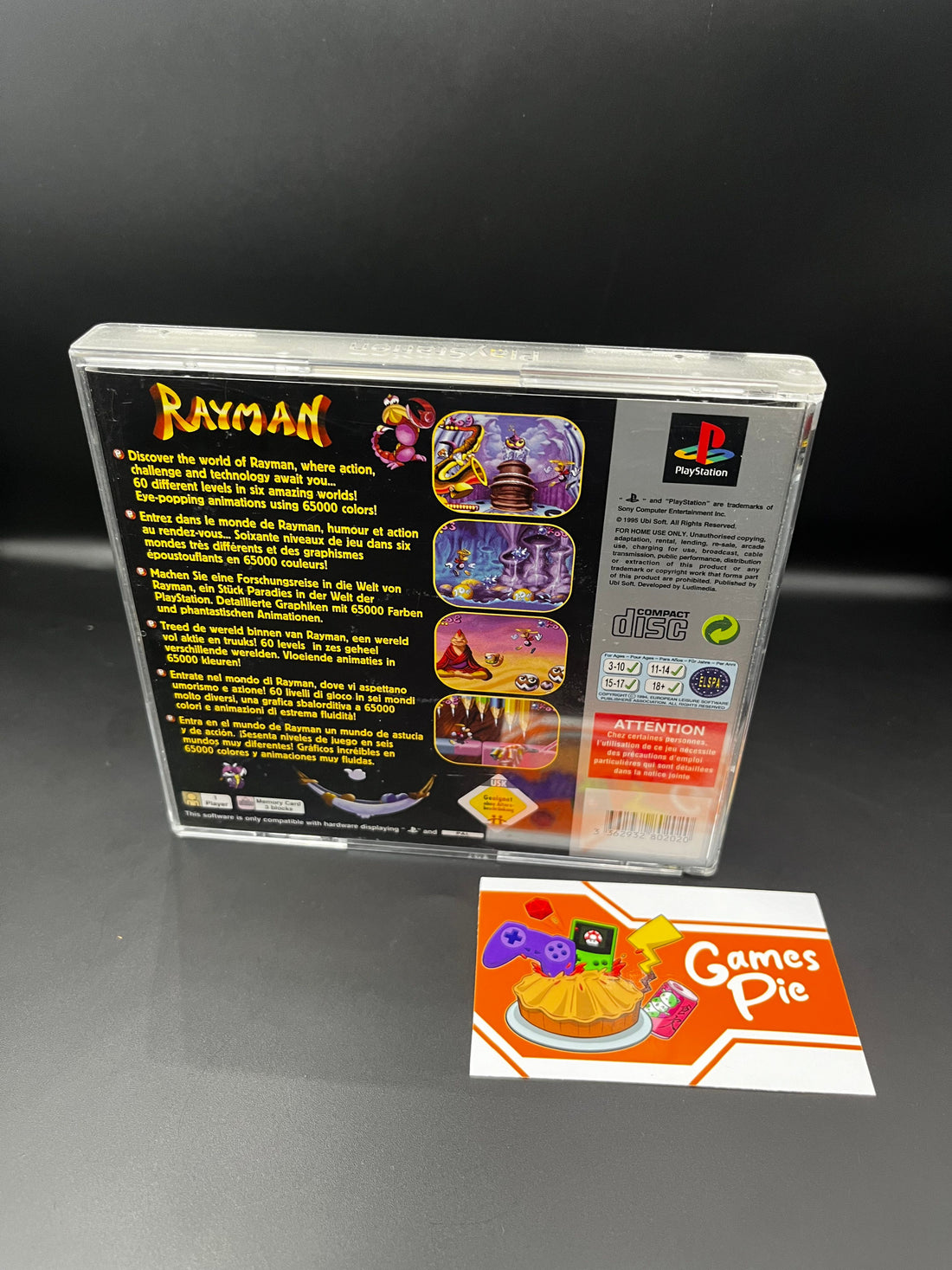 Rayman Platinum PlayStation 1