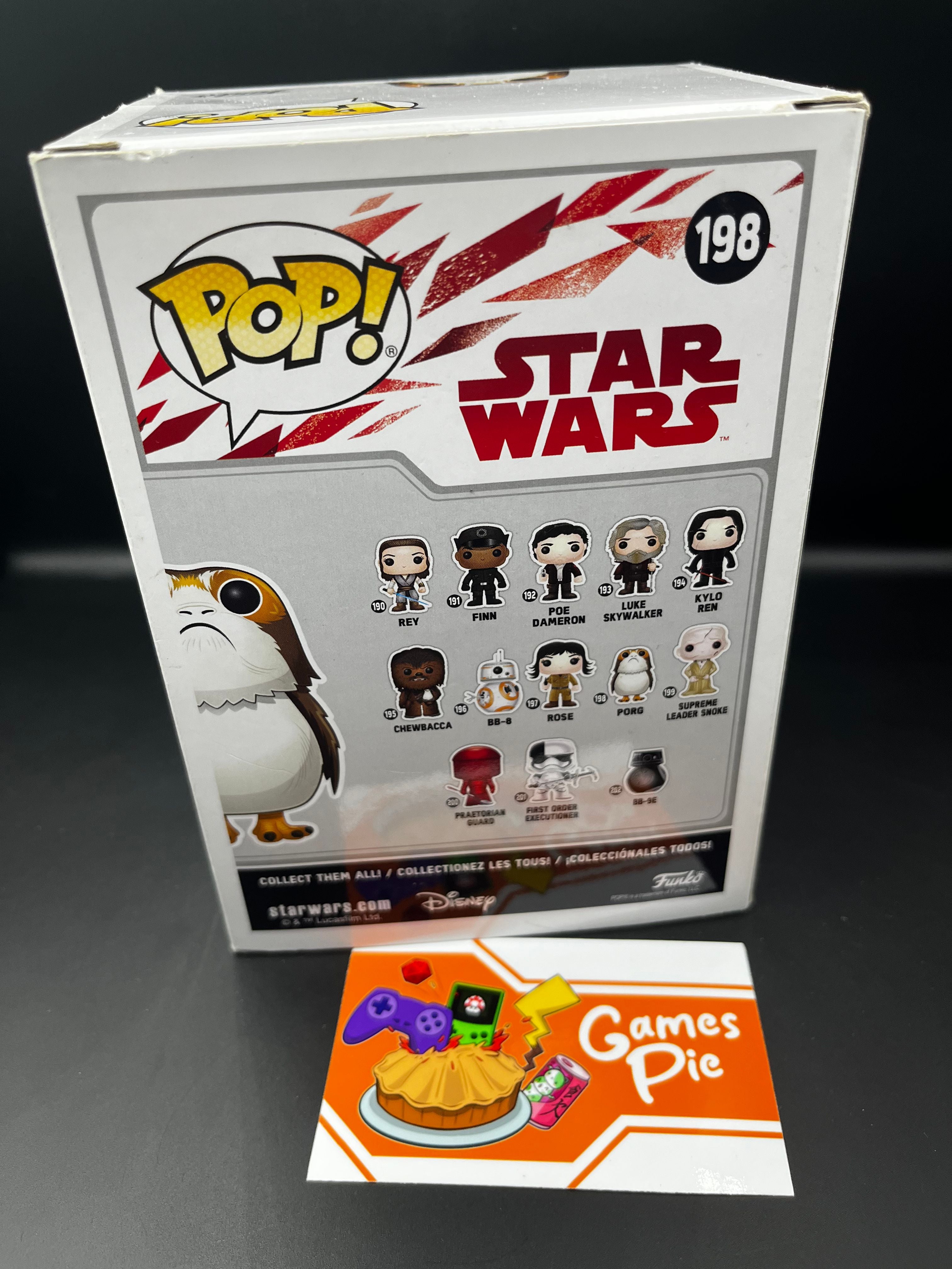 Funko POP! 198 Star Wars Porg Flocked Exclusive