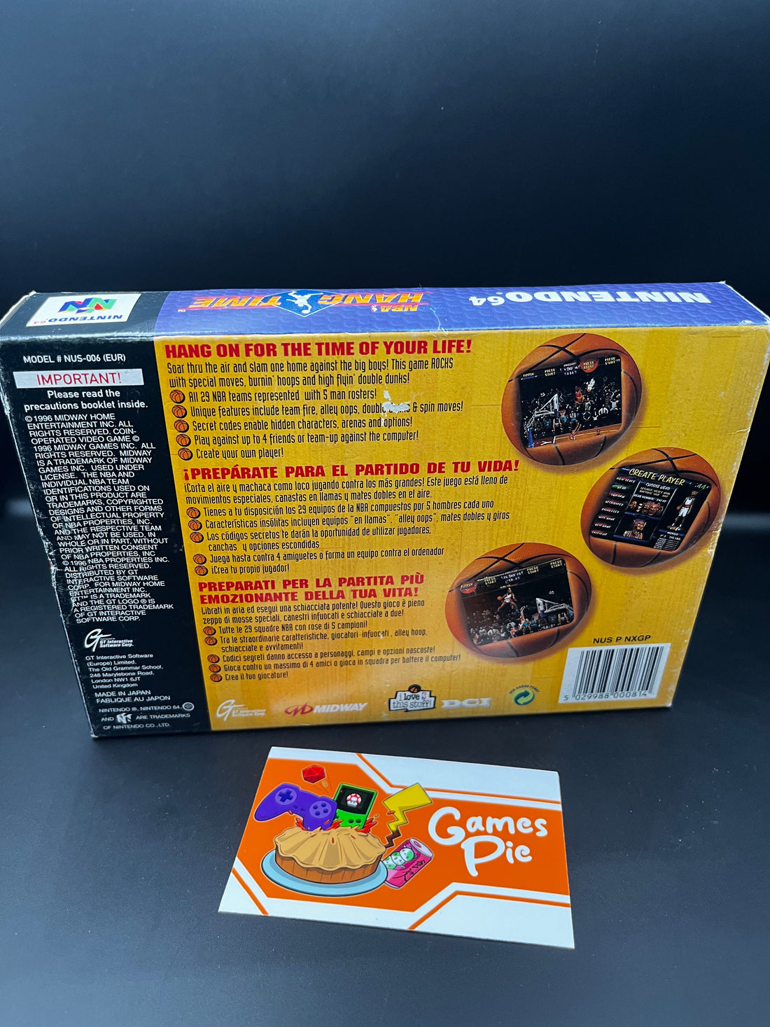 NBA Hang Time Nintendo 64