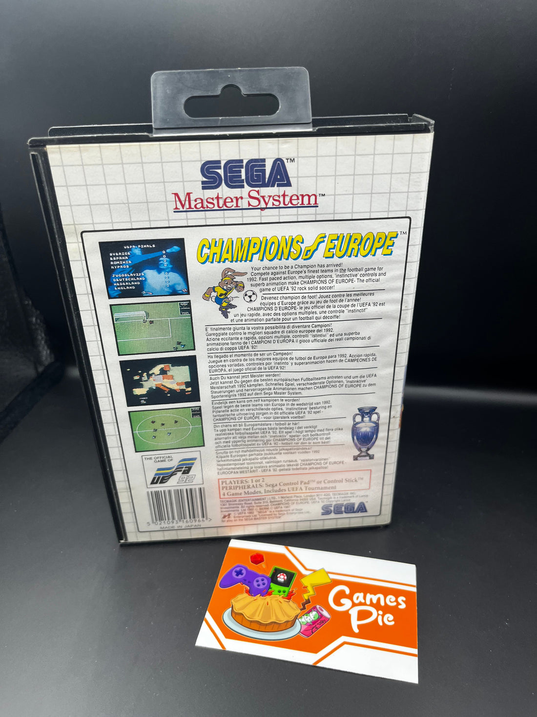 TECMAGIK Champions of Europe SEGA Master System