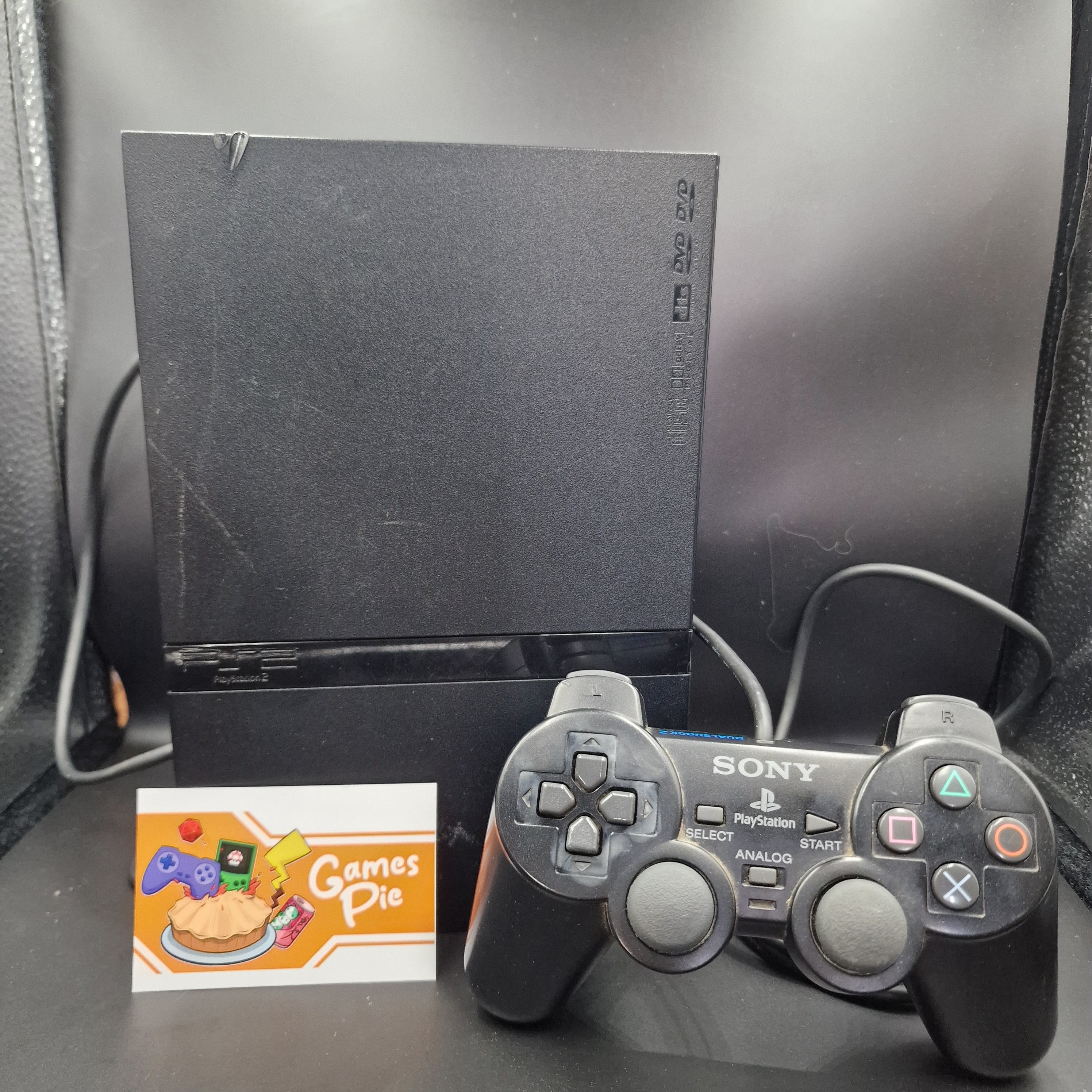 PlayStation 2 Slim PS2 Boxata, Completa, Nera