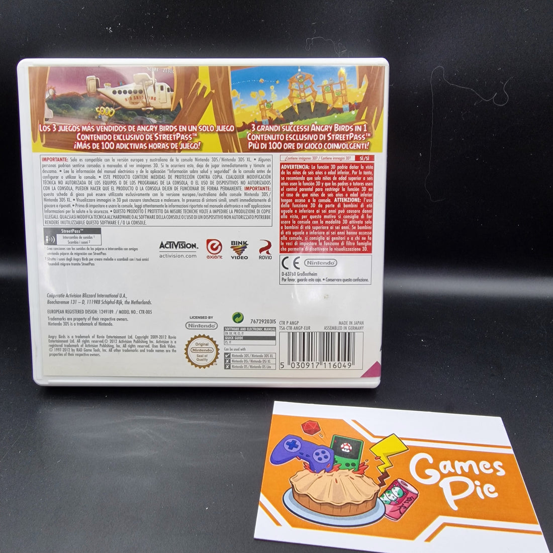 Angry Birds Trilogy Nintendo 3DS