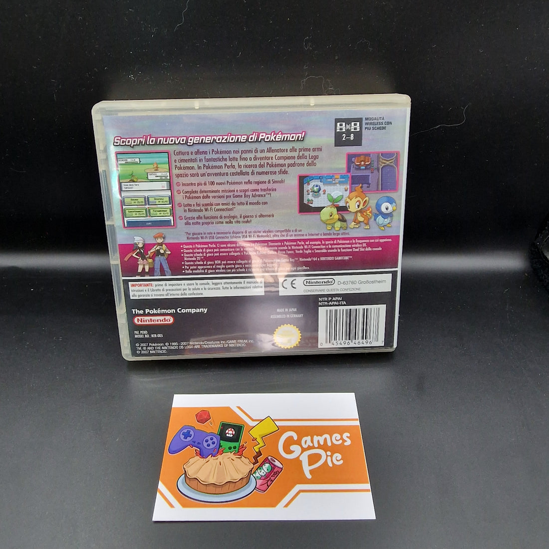 Pokémon Versione Perla Nintendo DS