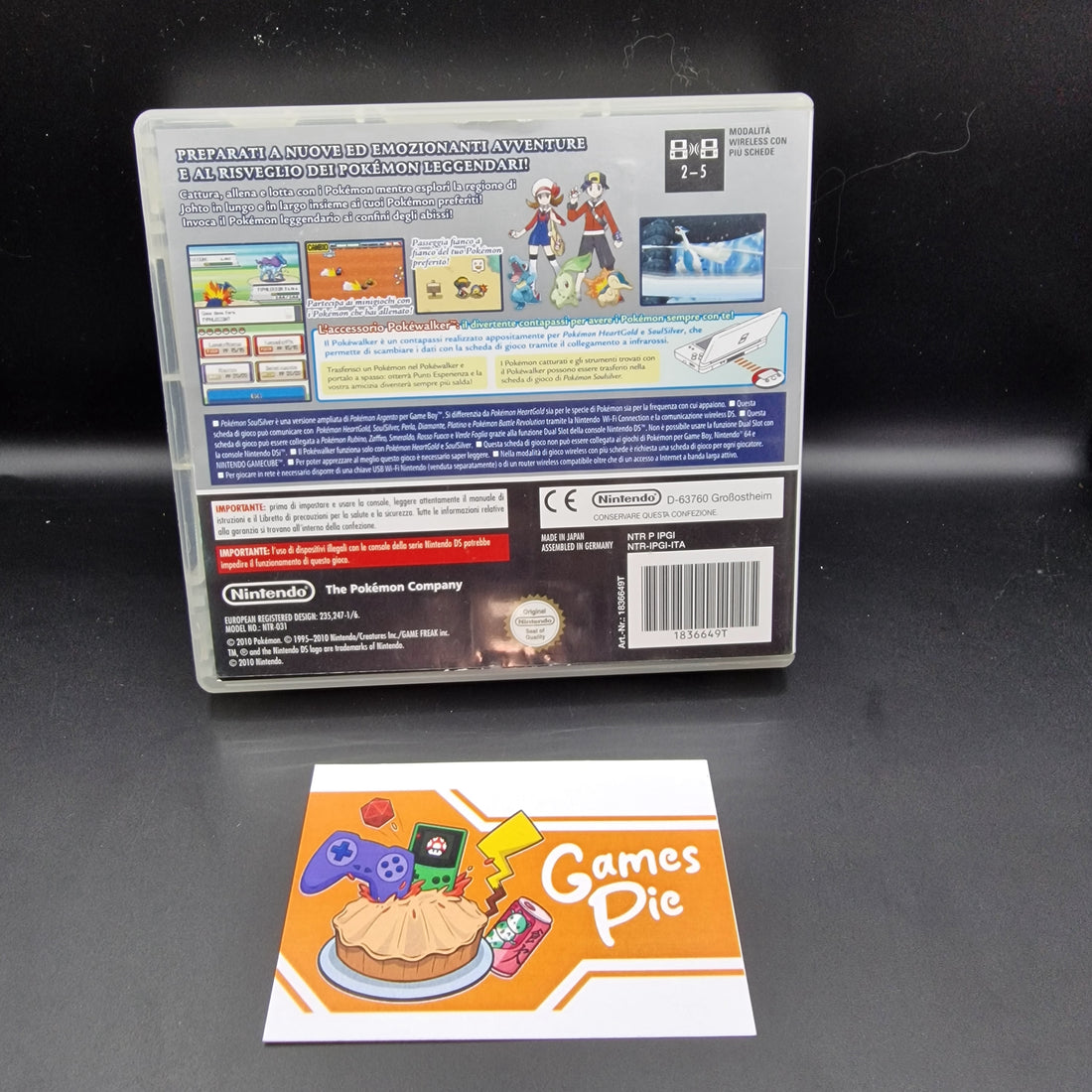 Pokémon Versione Argento SoulSilver Nintendo DS