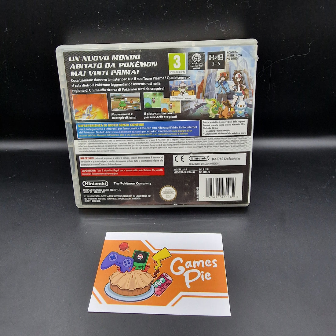 Pokémon Versione Nera Nintendo DS