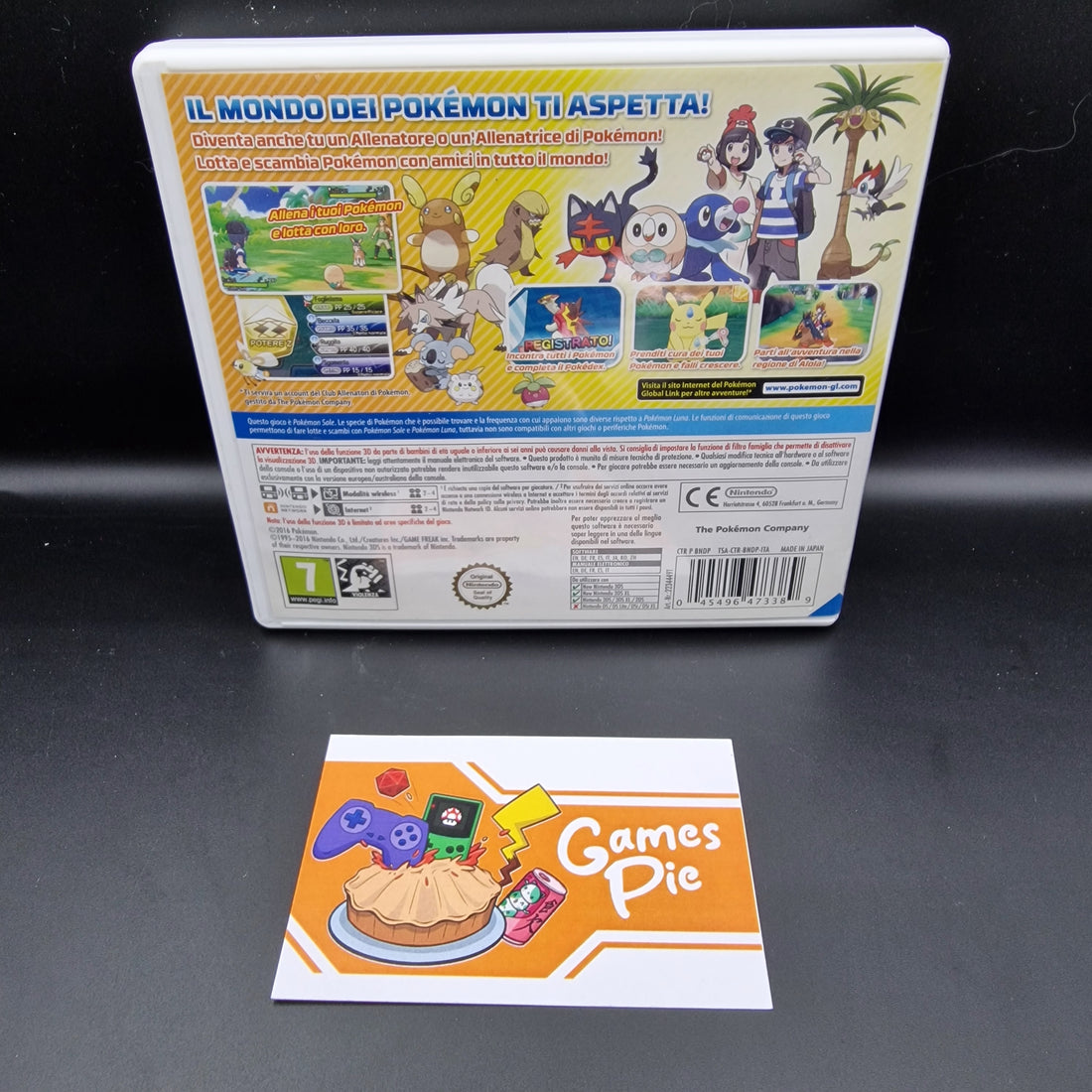 Pokémon Sole Nintendo 3DS