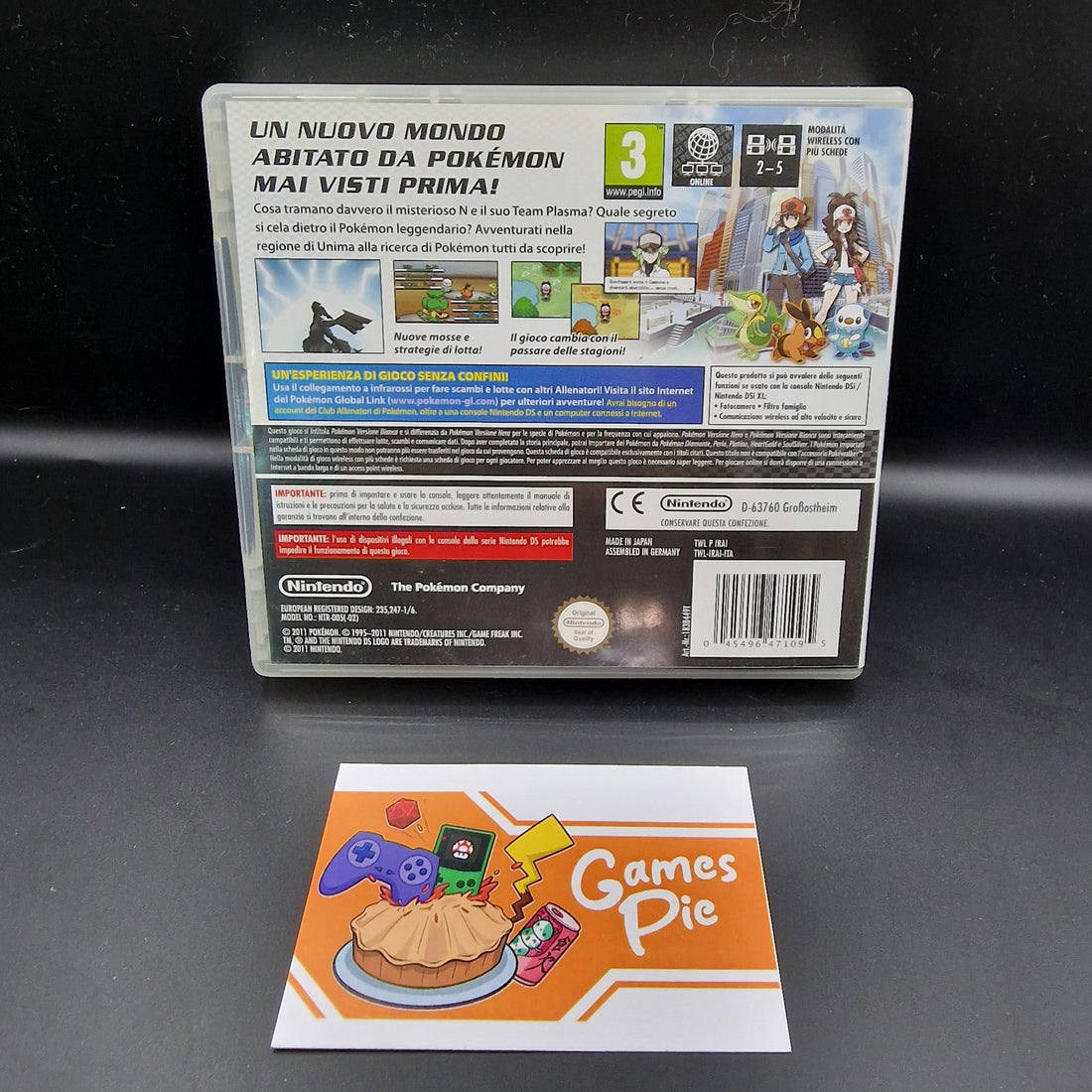 Pokémon Versione Bianca Nintendo DS