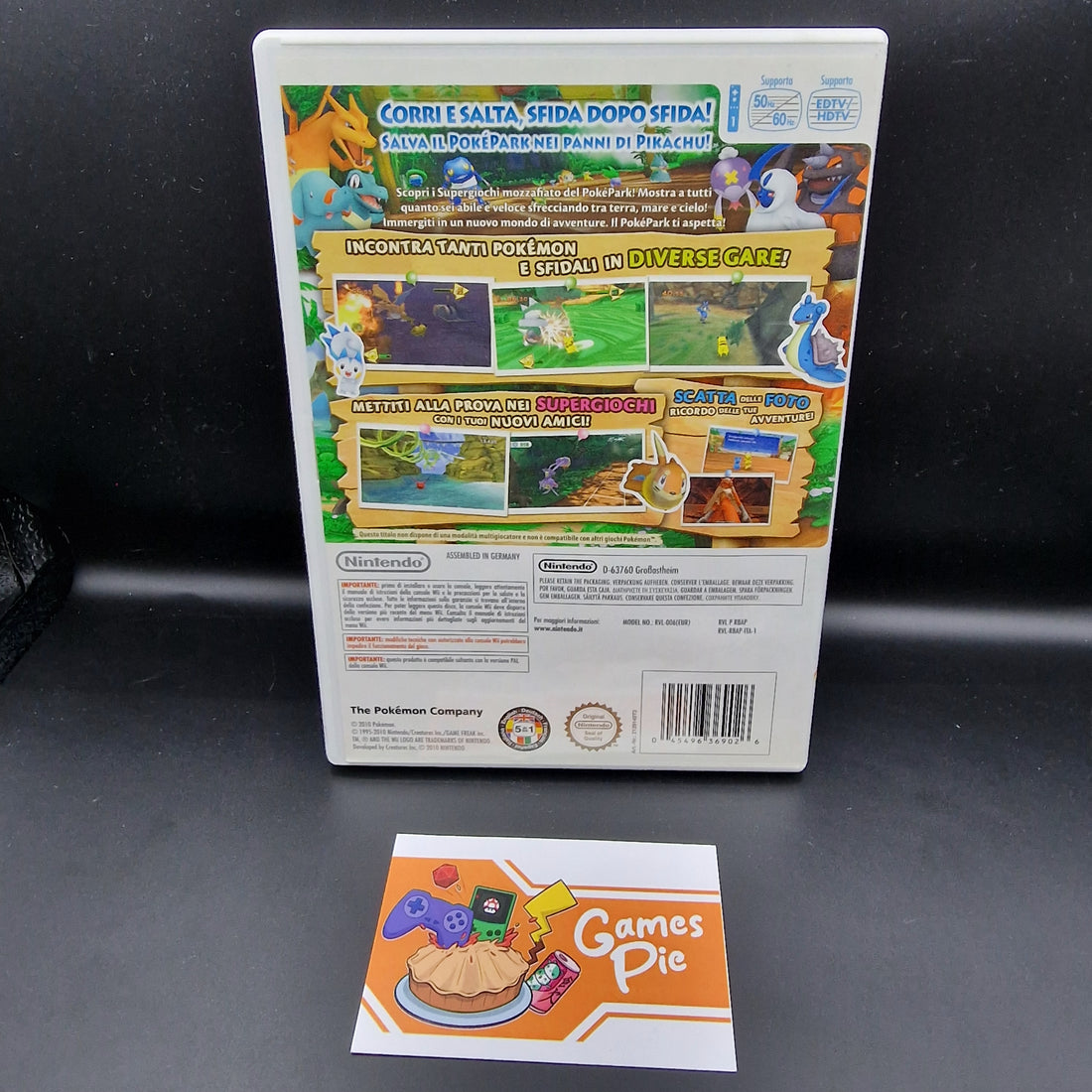 Poképark La Grande Avventura di Pikachu Nintendo Wii