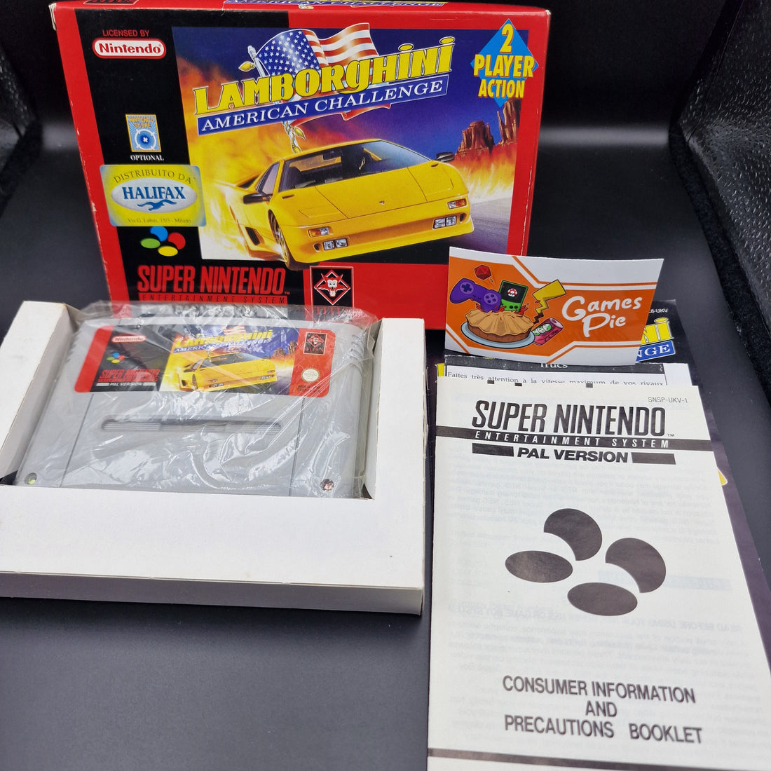 Lamborghini American Challenge SNES