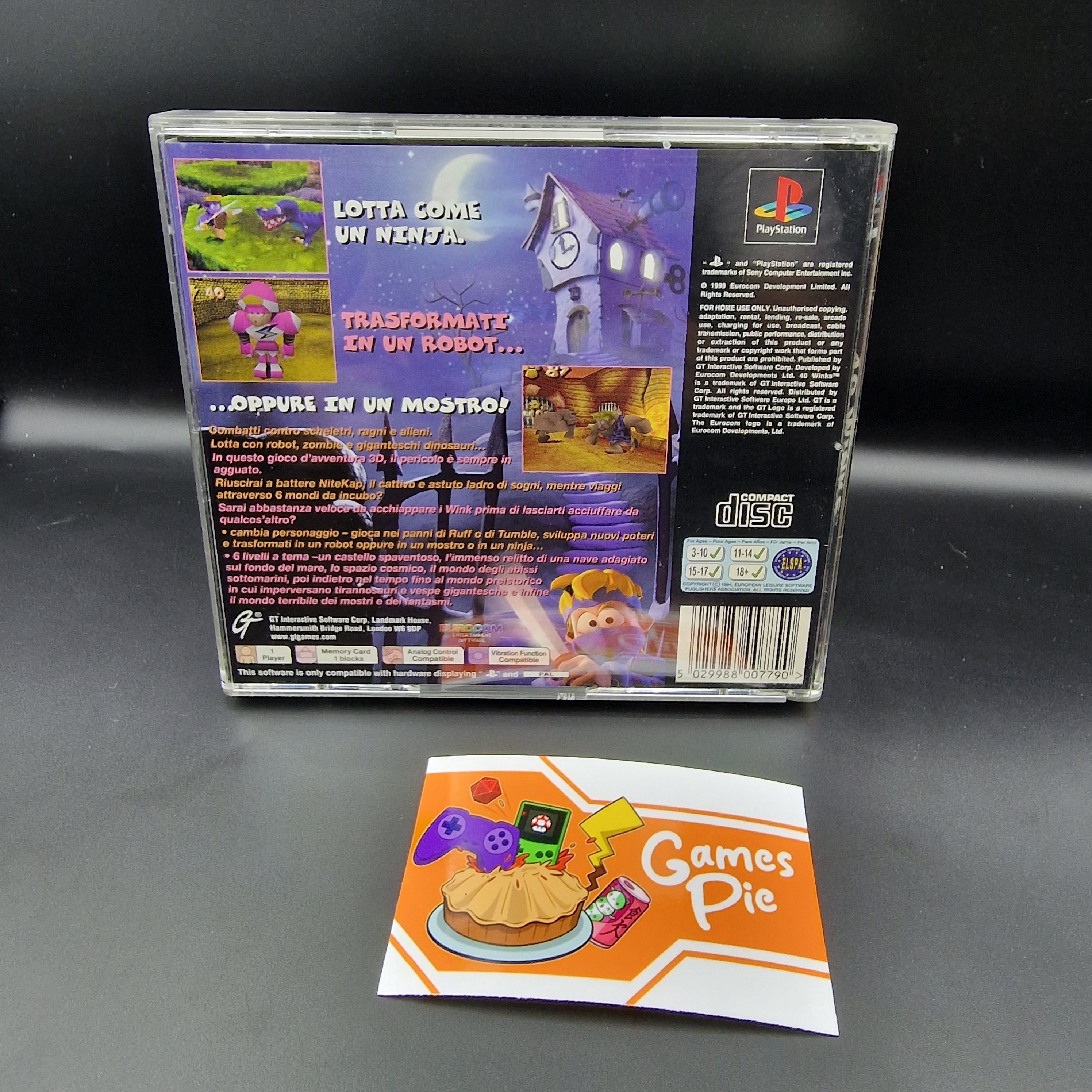 40 Winks PlayStation 1