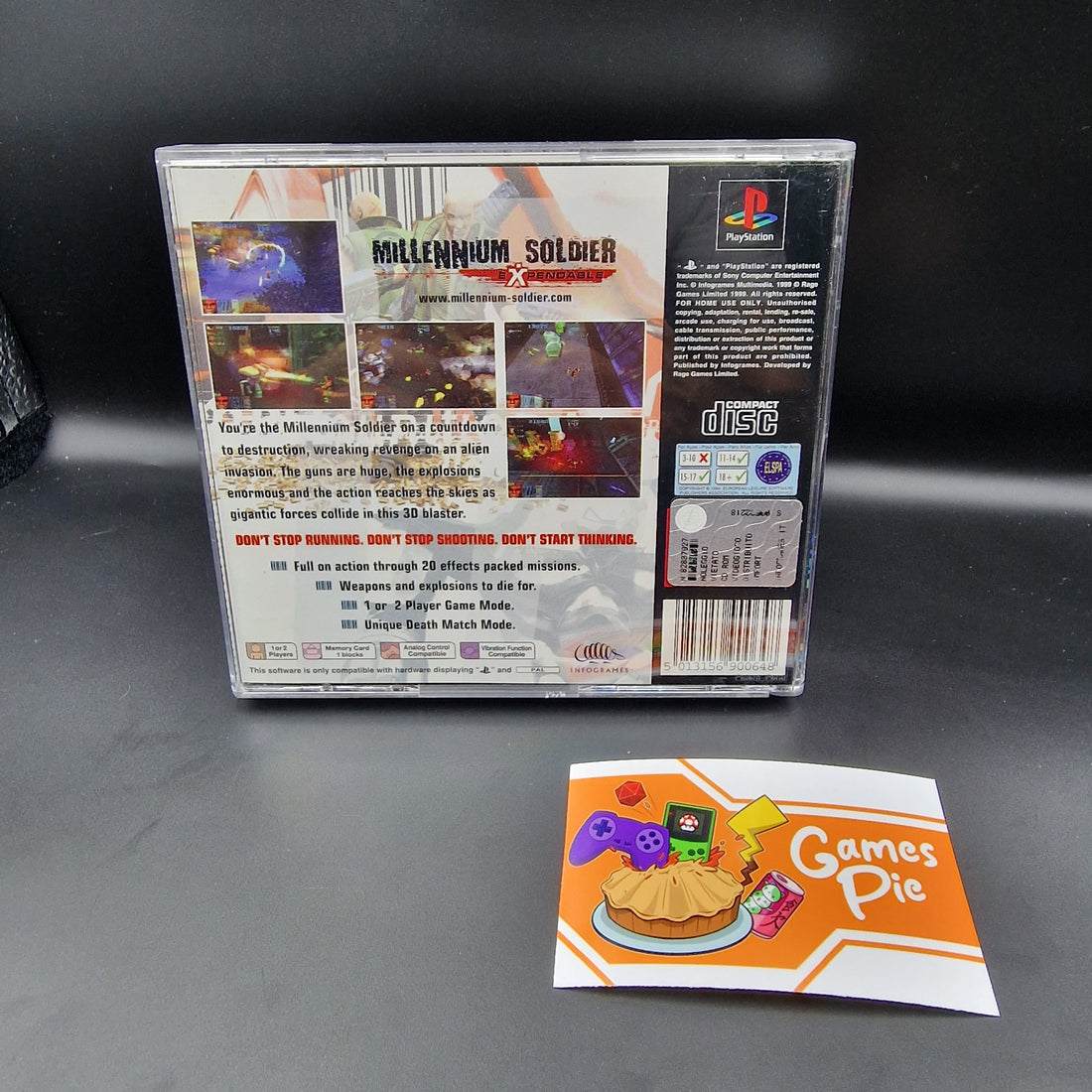 Millennium Soldier Expendable PlayStation 1