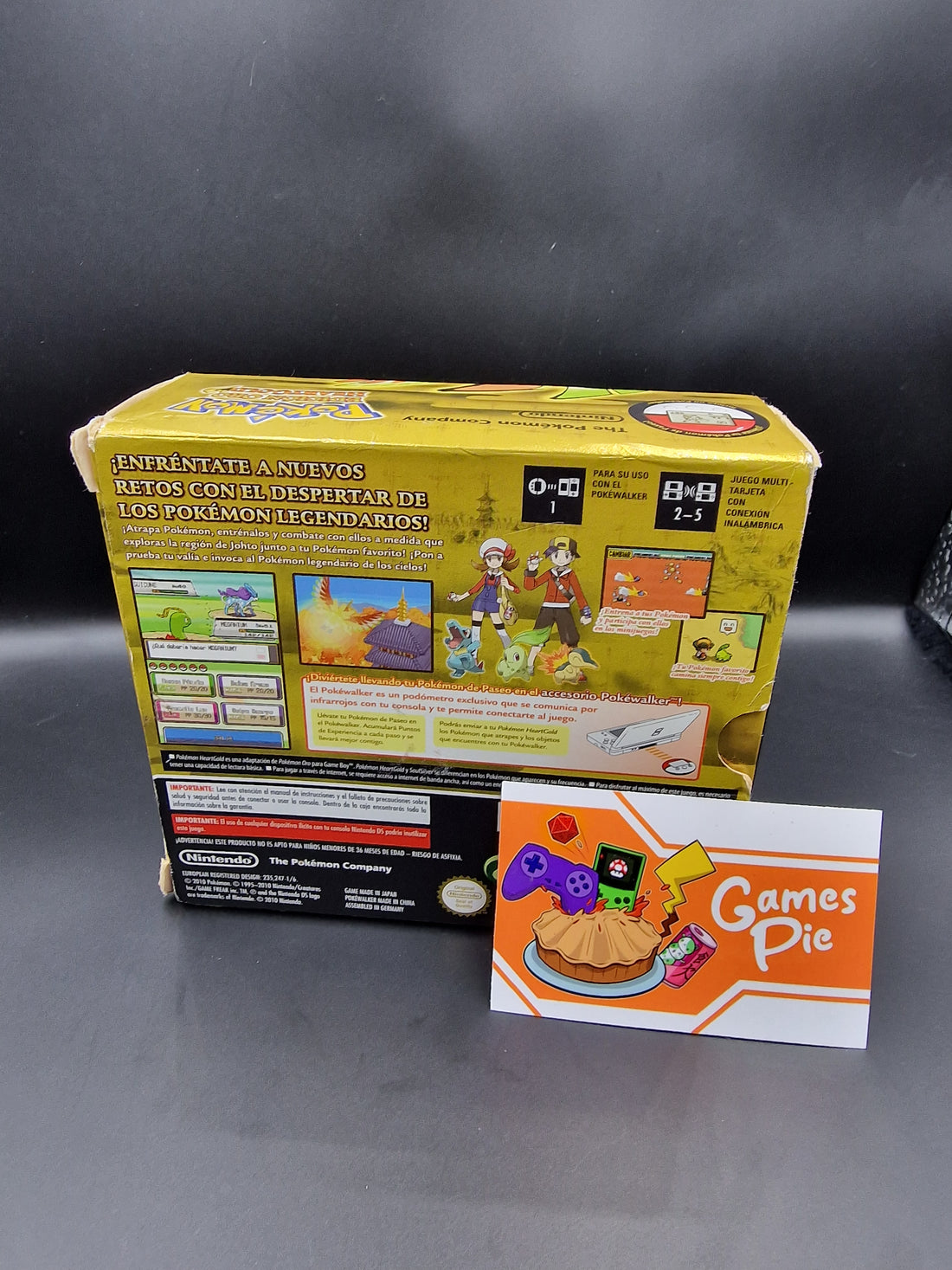 Pokémon HearthGold Versione Oro Nintendo DS ESP