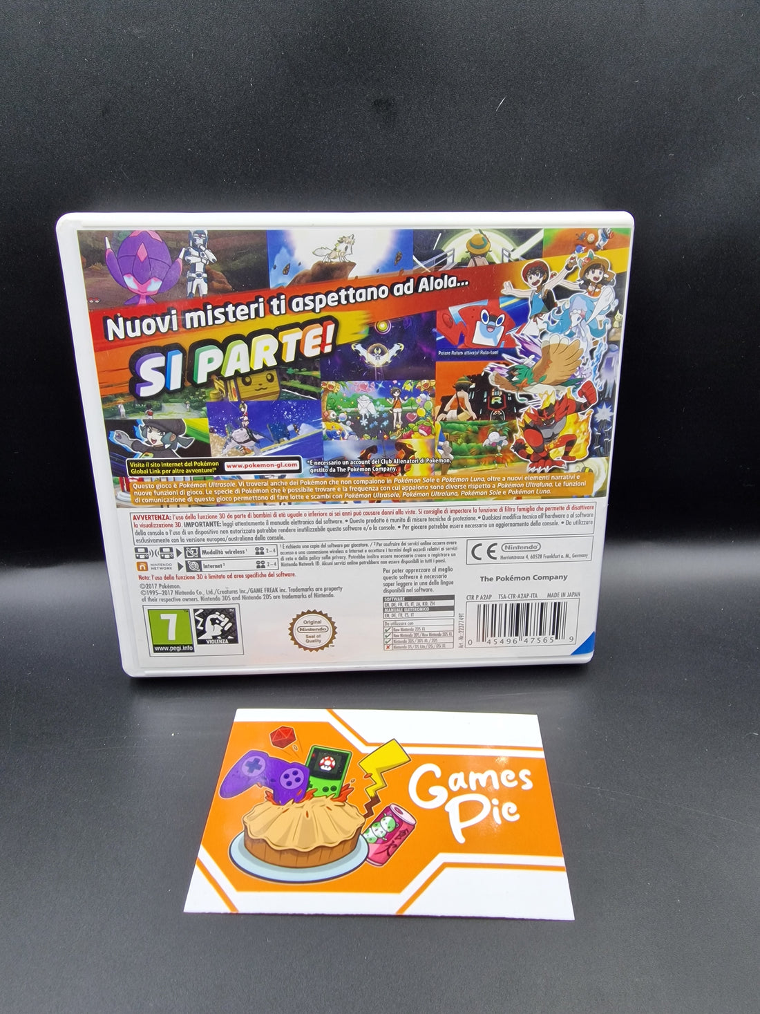Pokémon Versione Ultrasole Nintendo 3DS