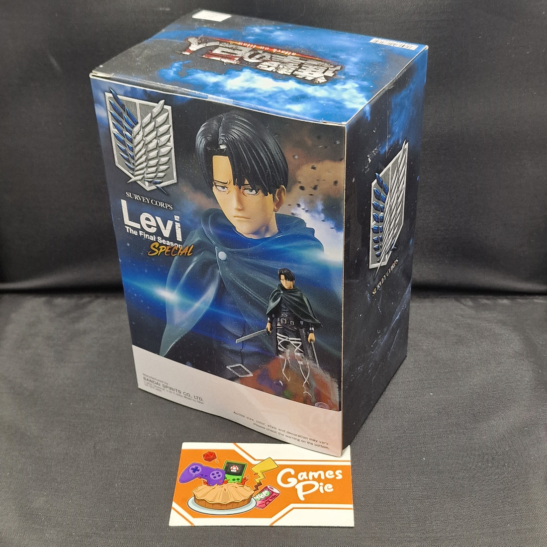 Action Figure Banpresto DXF Attack on Titan The Final Season Levi