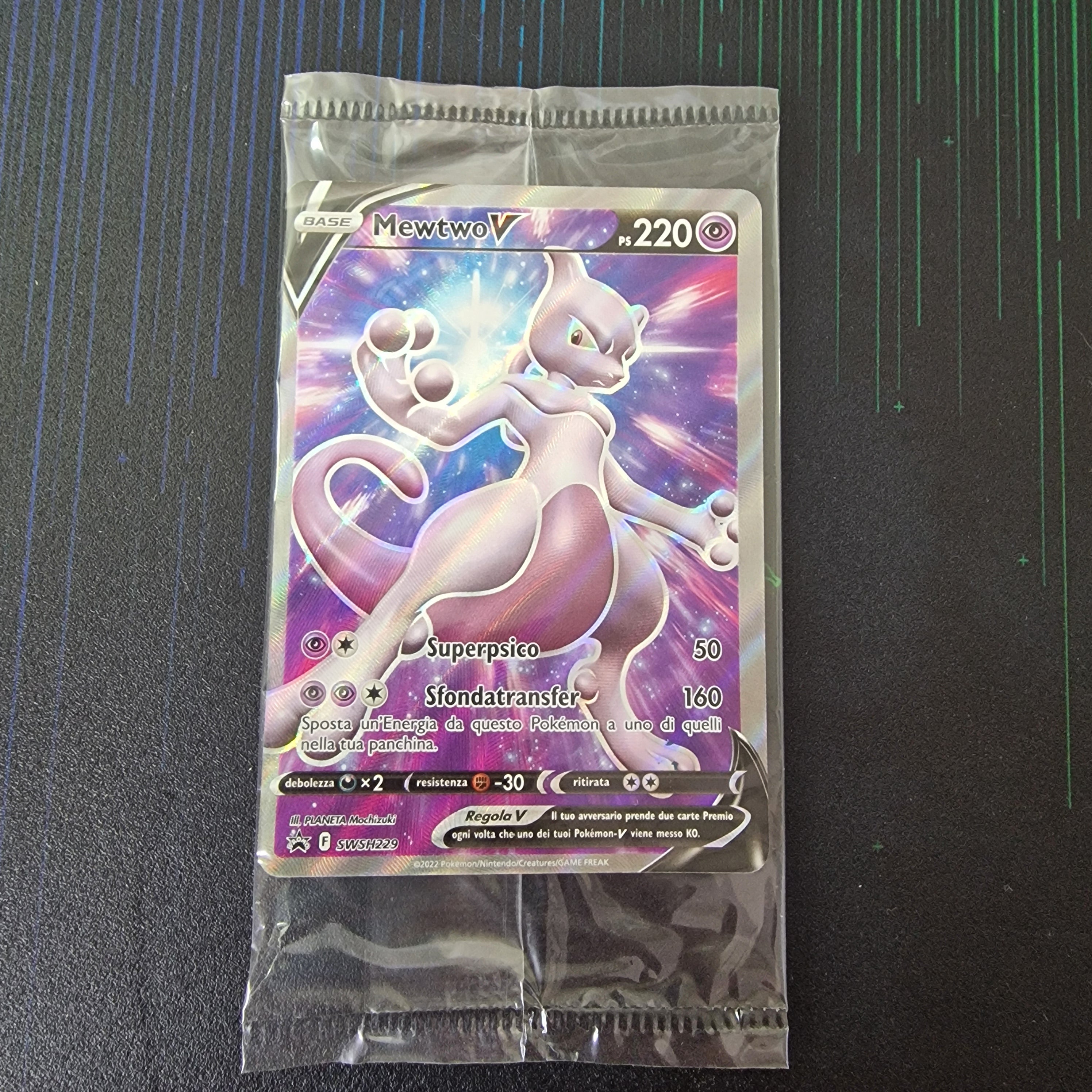 Mewtwo V SWSH Black Star Promos SWSH229 SEALED