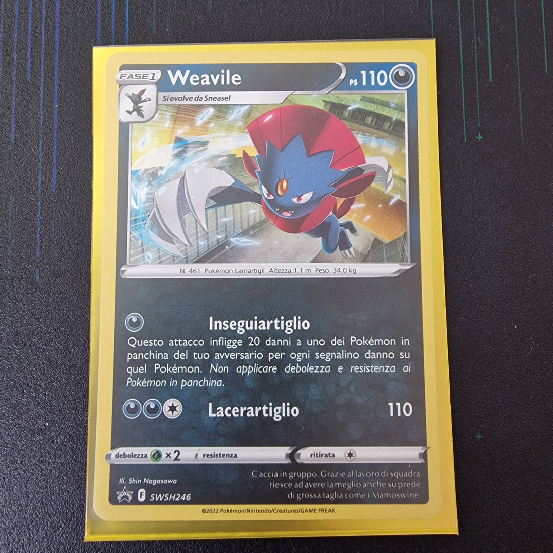 Weavile Set SWSH Black Star Promos SWSH246