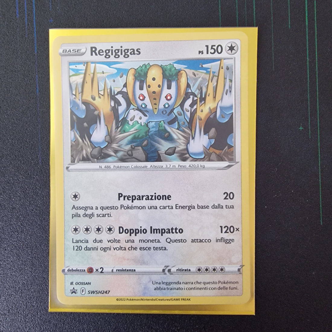 Regigigas Set SWSH Black Star Promos SWSH247 SEALED