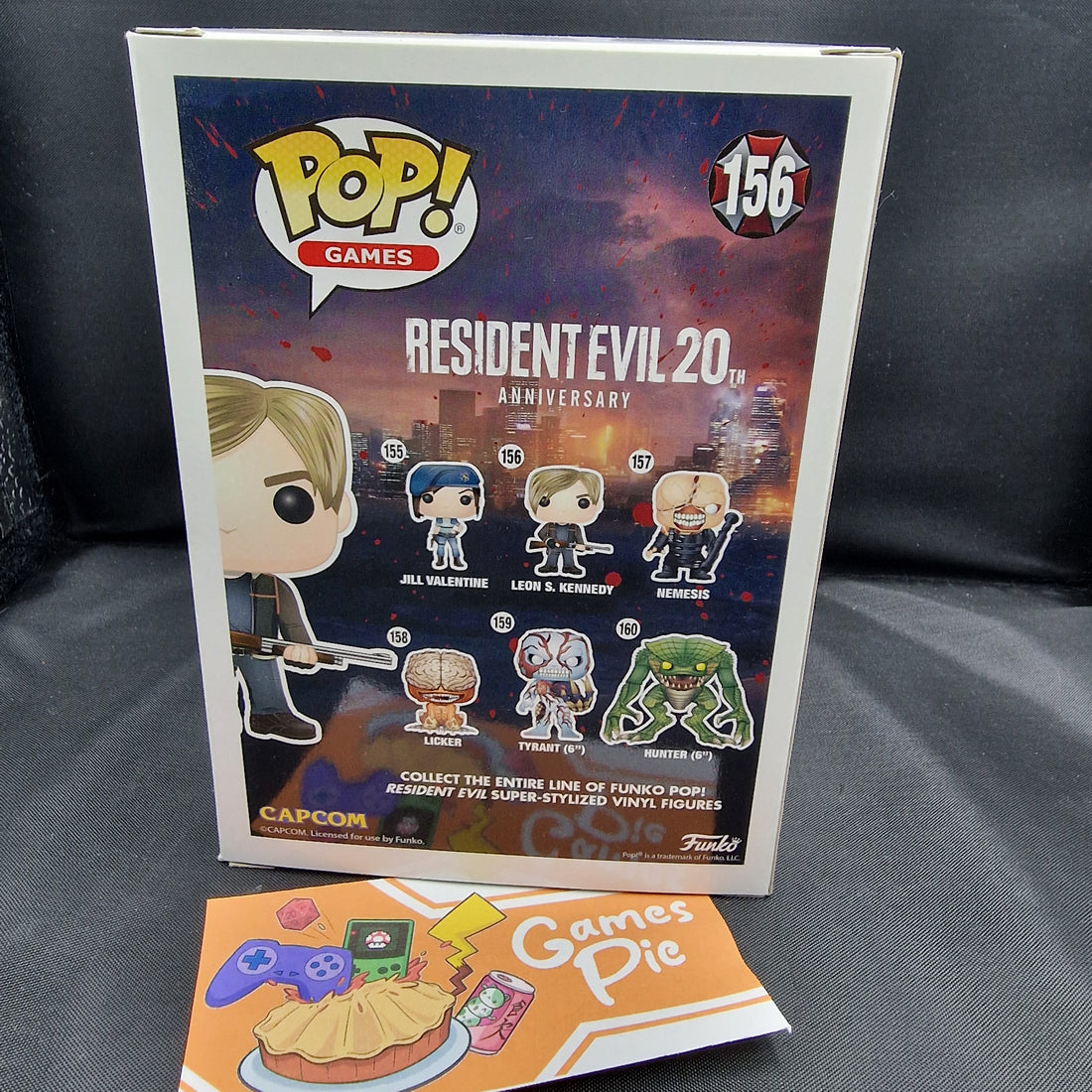 Funko POP! Games 156 Resident Evil Leon S. Kennedy