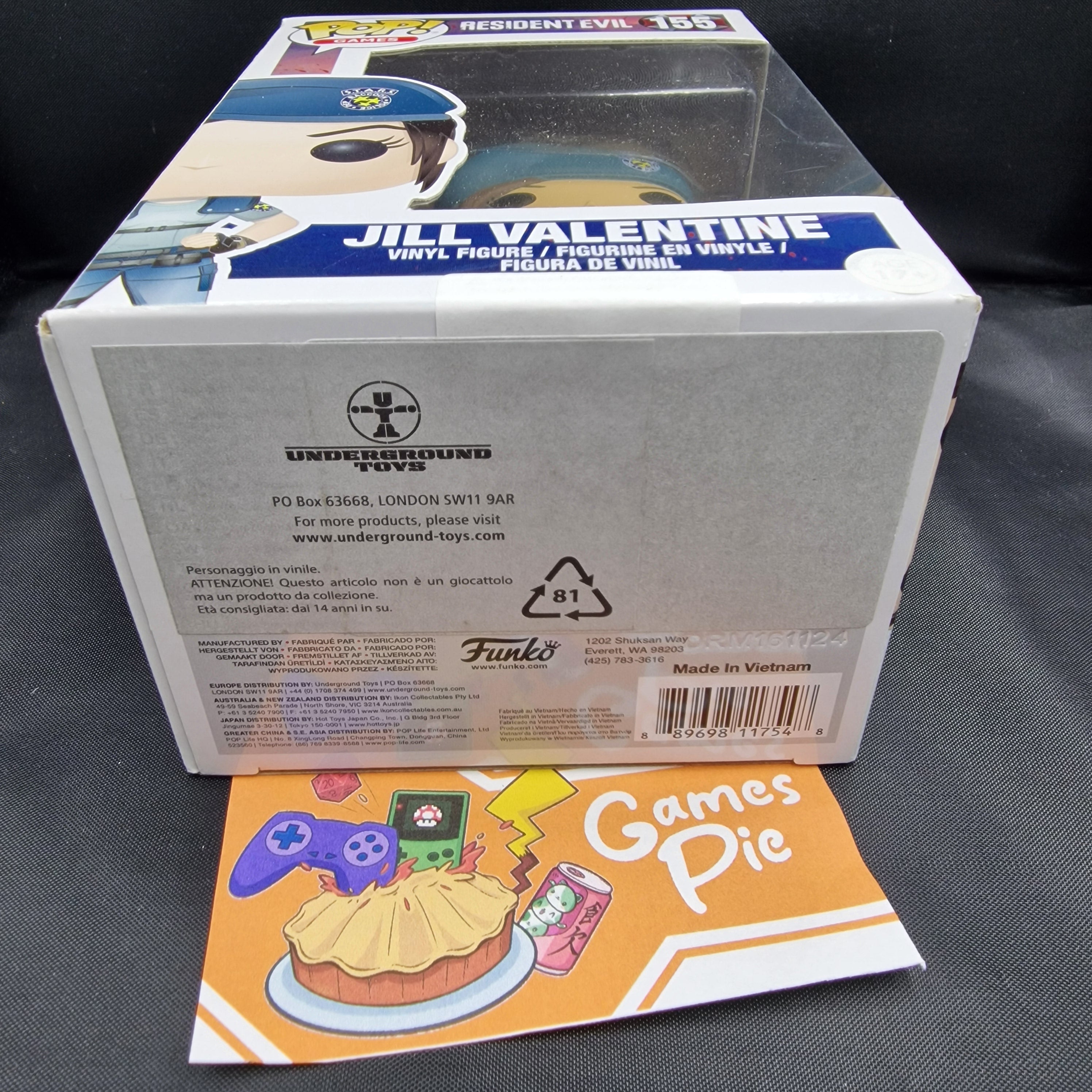 Funko POP! Games 155 Resident Evil Jill Valentine