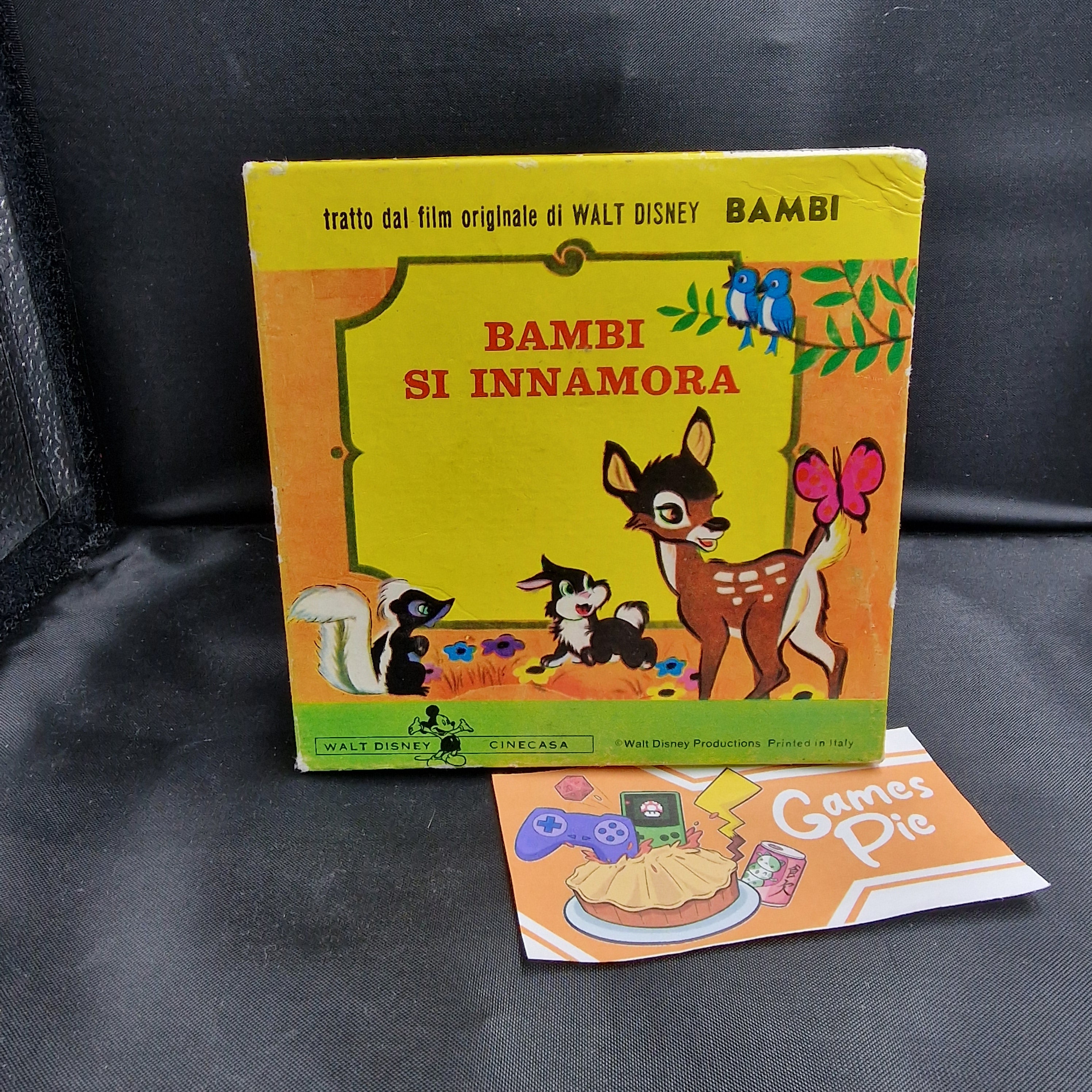 WALT DISNEY- BAMBI SI INNAMORA -Ed.Sonora film Super 8 a Colori - da Collezione