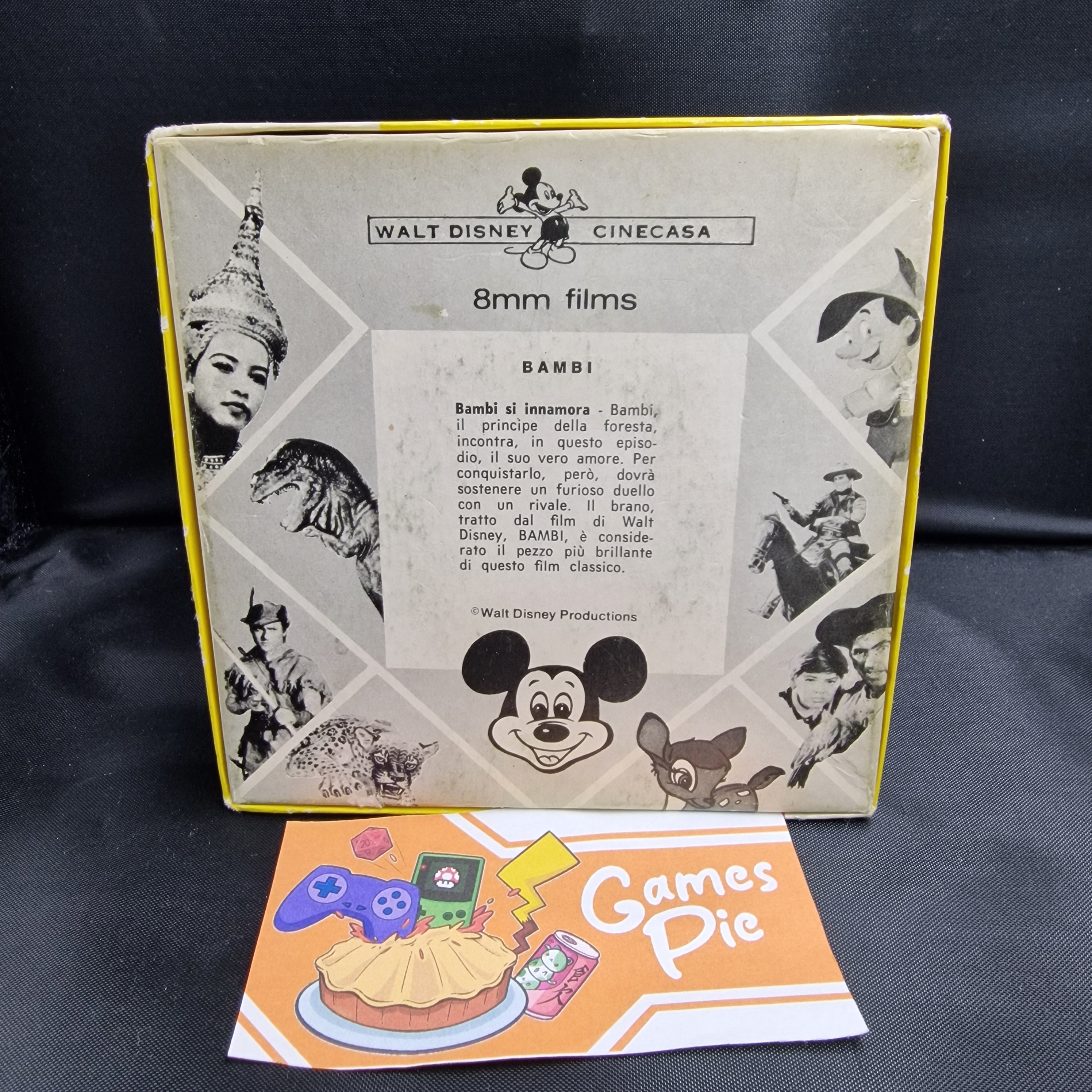 WALT DISNEY- BAMBI SI INNAMORA -Ed.Sonora film Super 8 a Colori - da Collezione
