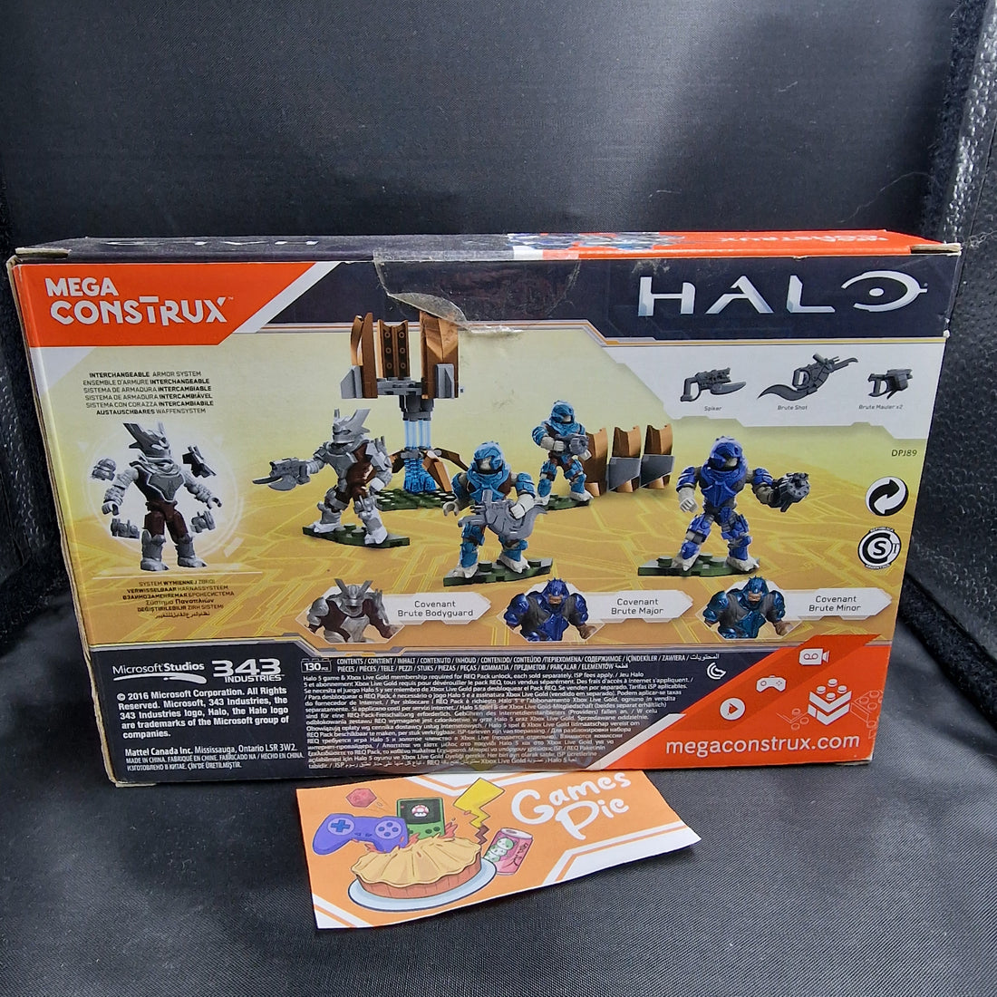 Mega Construx Halo Covenant Brute Lance DPJ89