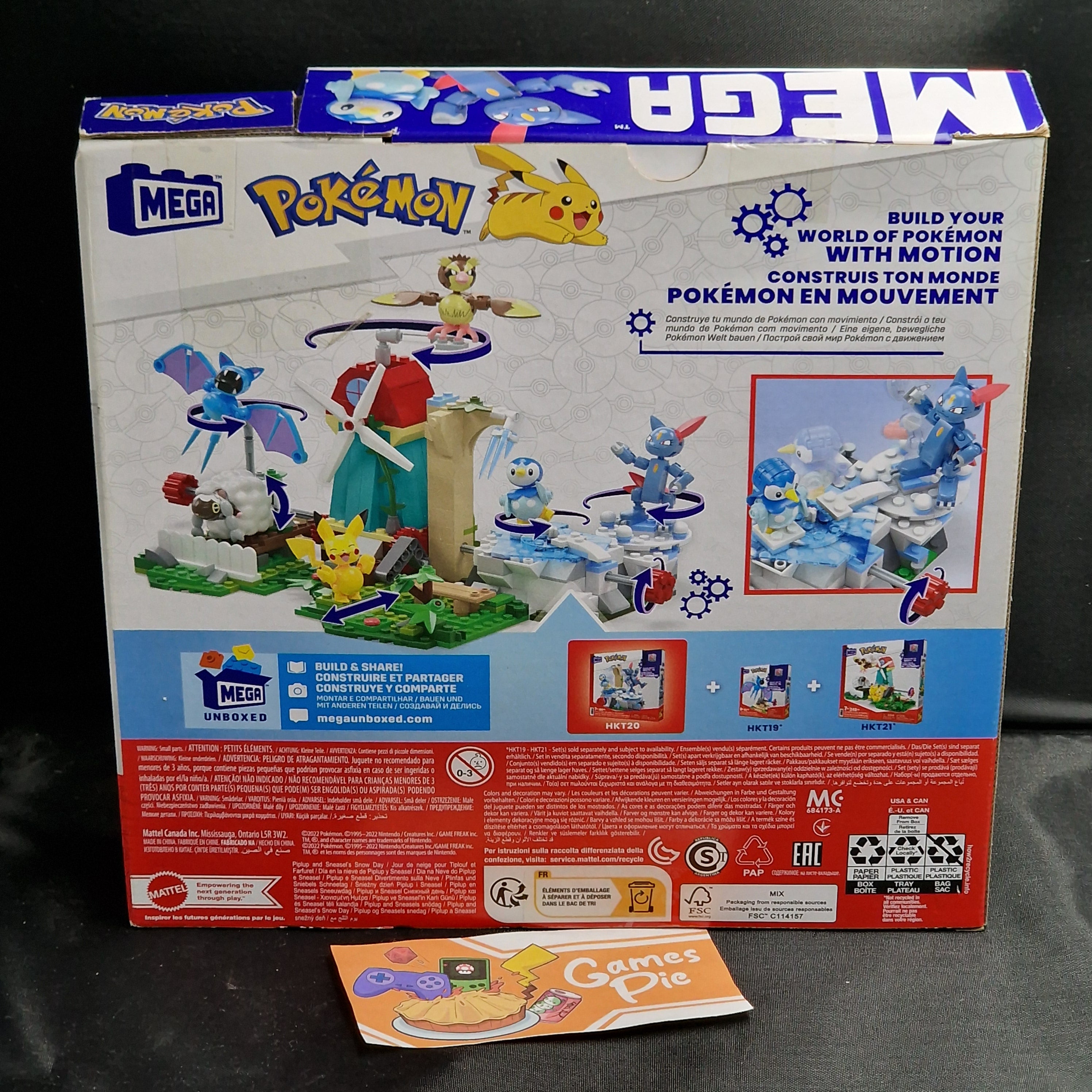 MEGA Pokémon - Piplup e Sneasel