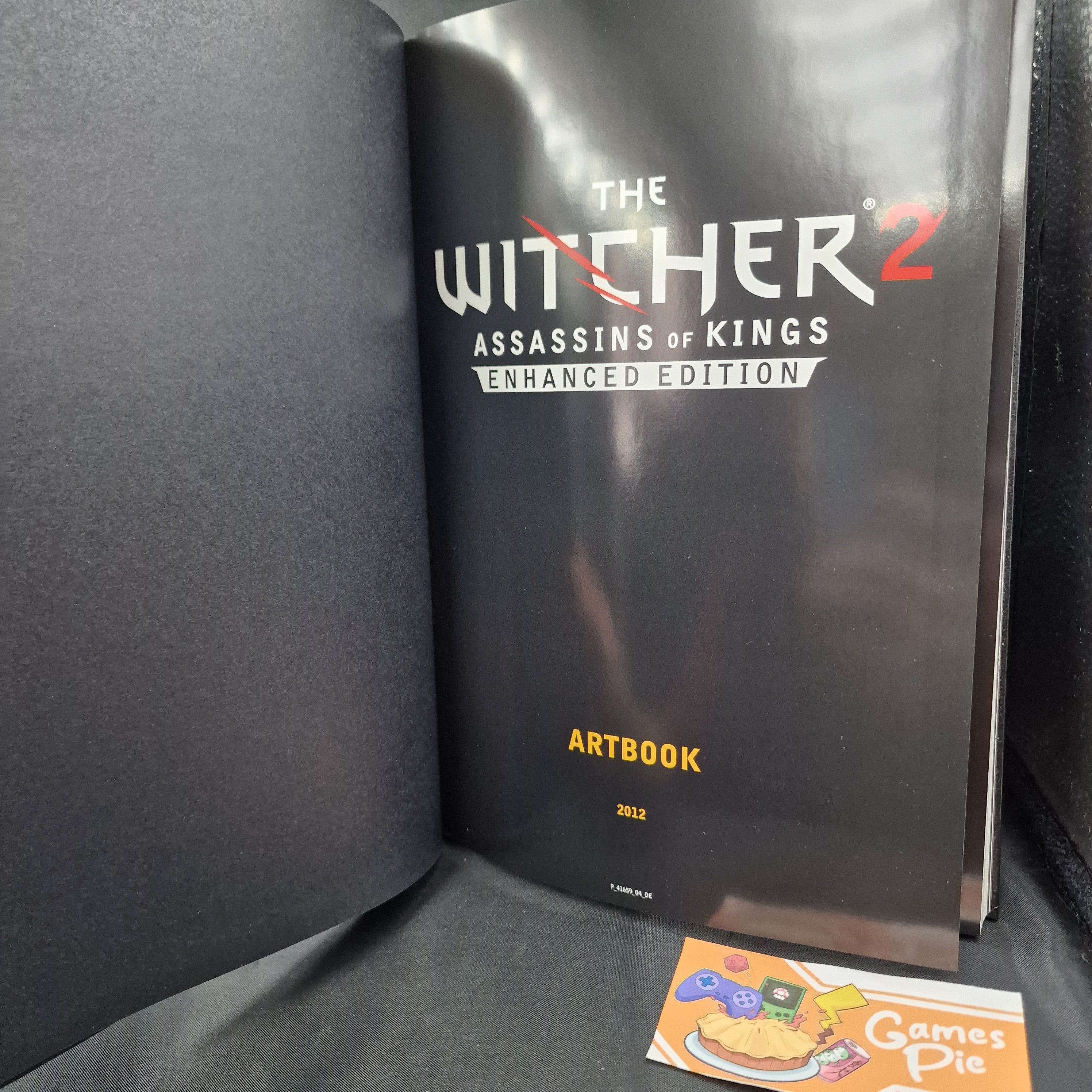 The Witcher 2 II Assassins of Kings Enhanced Dark Edition Collectors Art Book