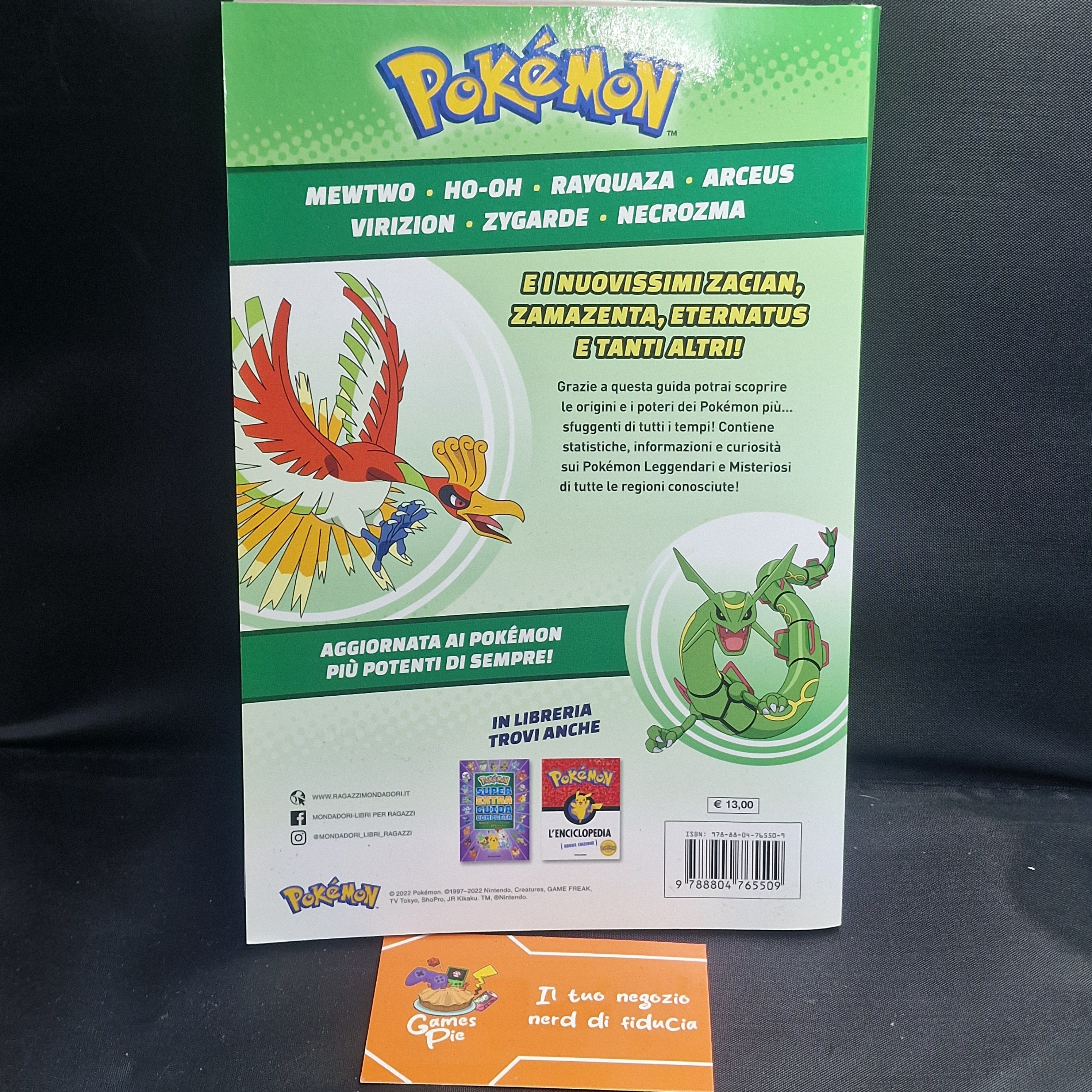 La guida ufficiale ai Pokémon leggendari e misteriosi