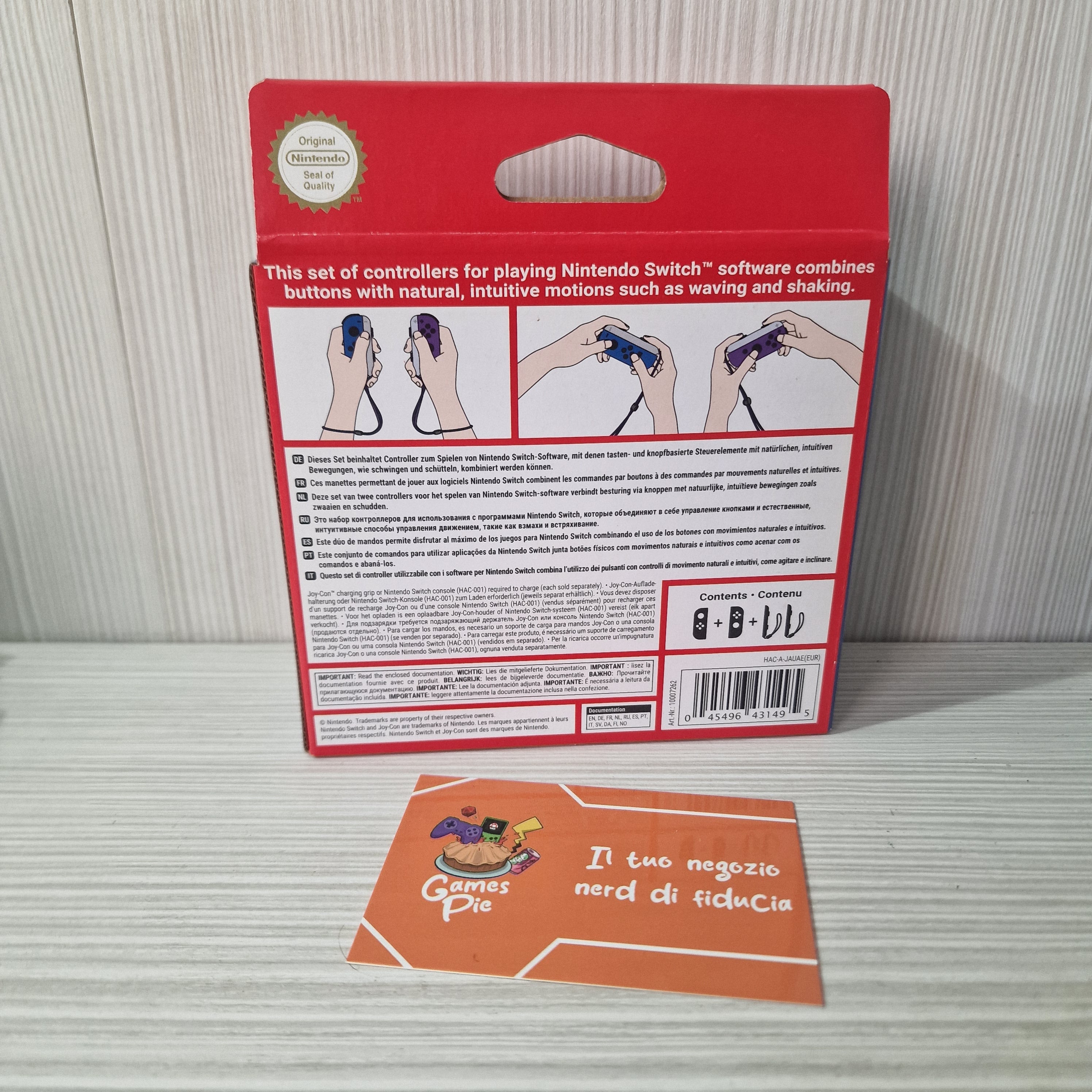 Joy-Con Nintendo Switch Zelda Skyward Sword Edition NUOVO SIGILLATO