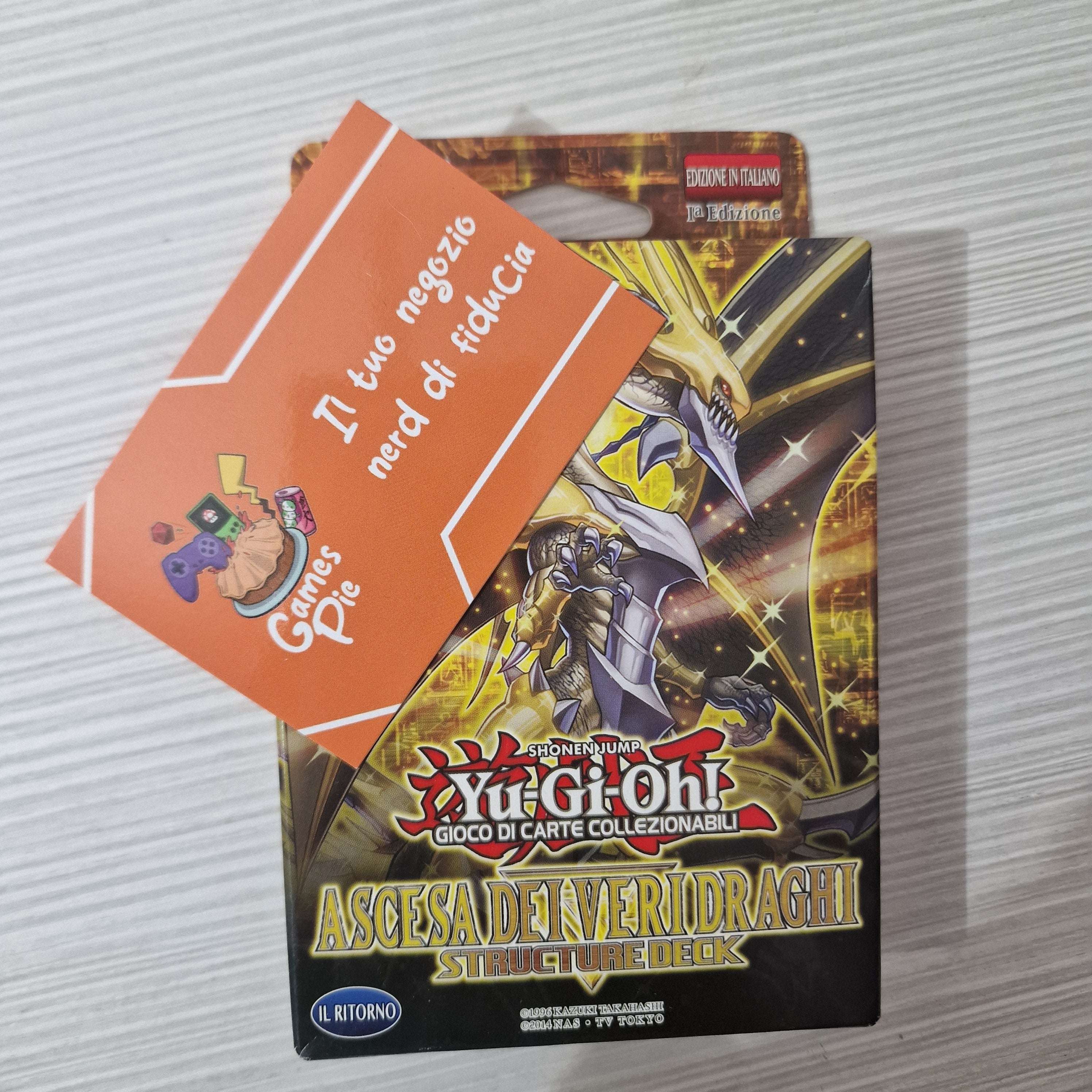 Konami Yu-Gi-Oh! Ascesa dei Veri Draghi Structure Deck ITALIANO 1a EDIZIONE Nuovo