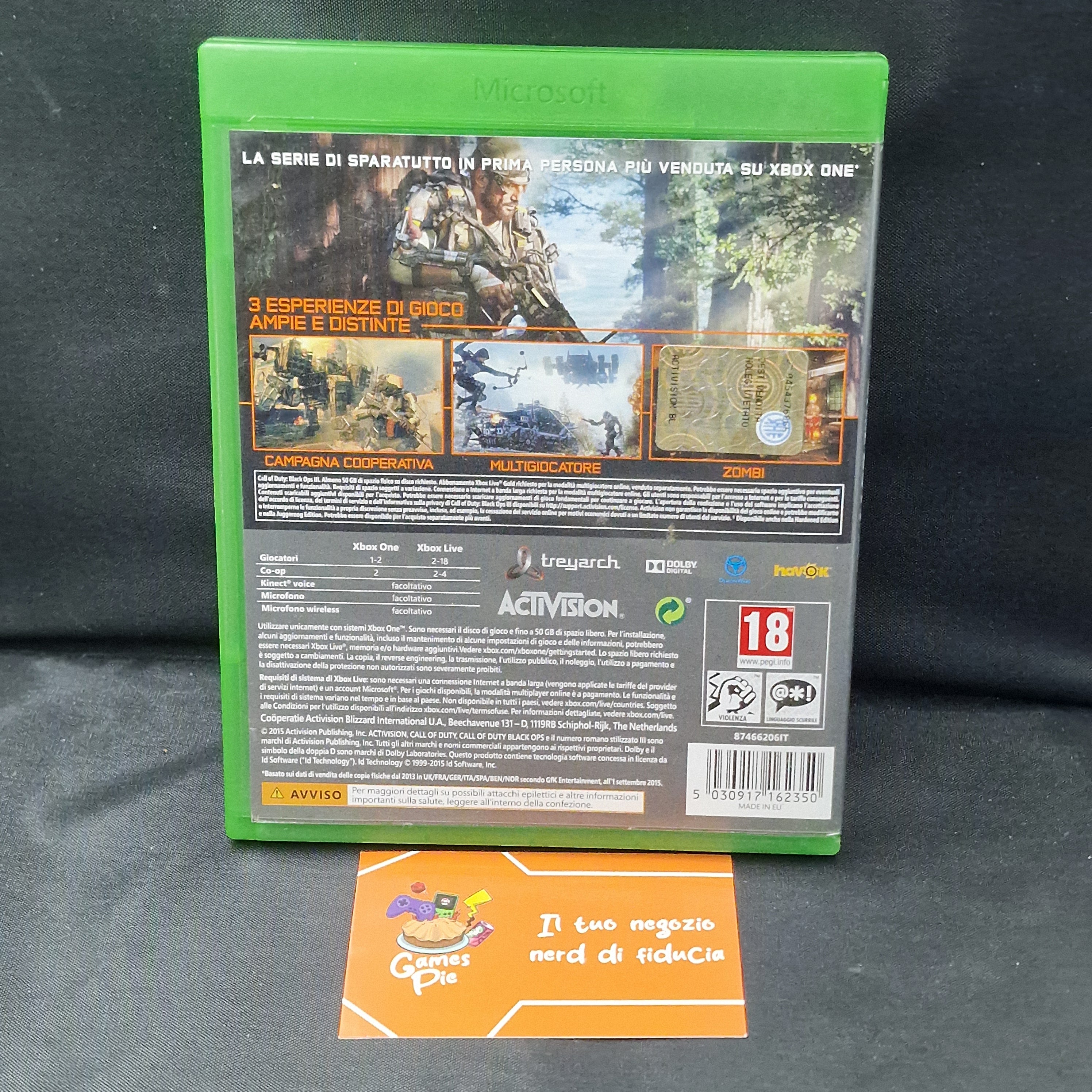 Call of Duty Black Ops III Xbox One