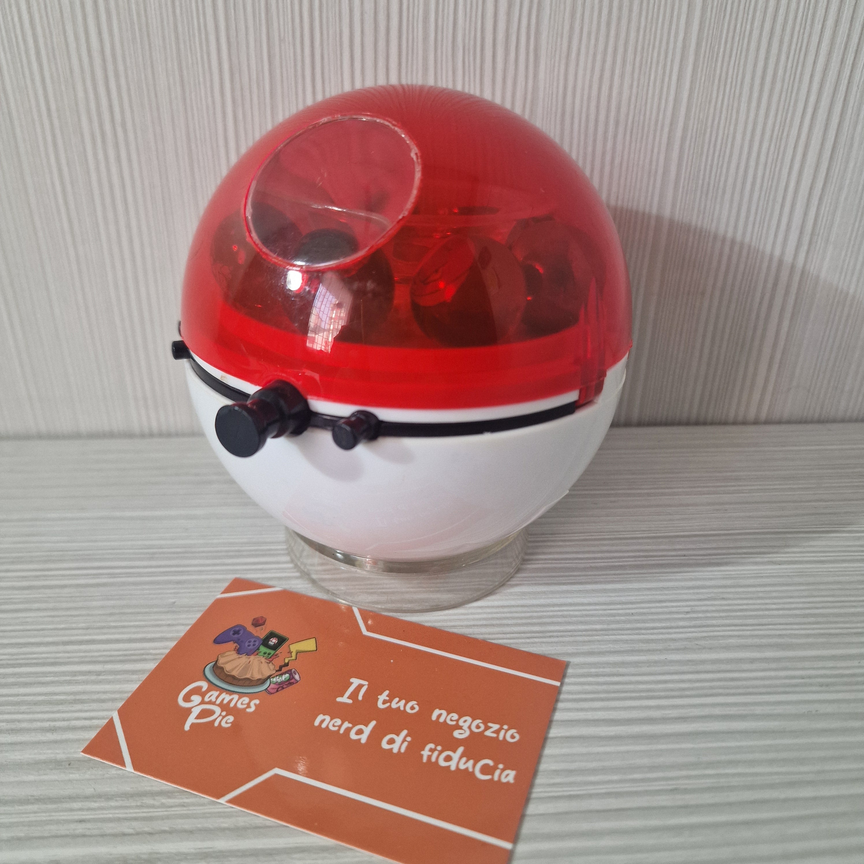 Poké Ball Marble Shooter Pokémon Biglie Toy Biz 1999 1st Ed Funzionante