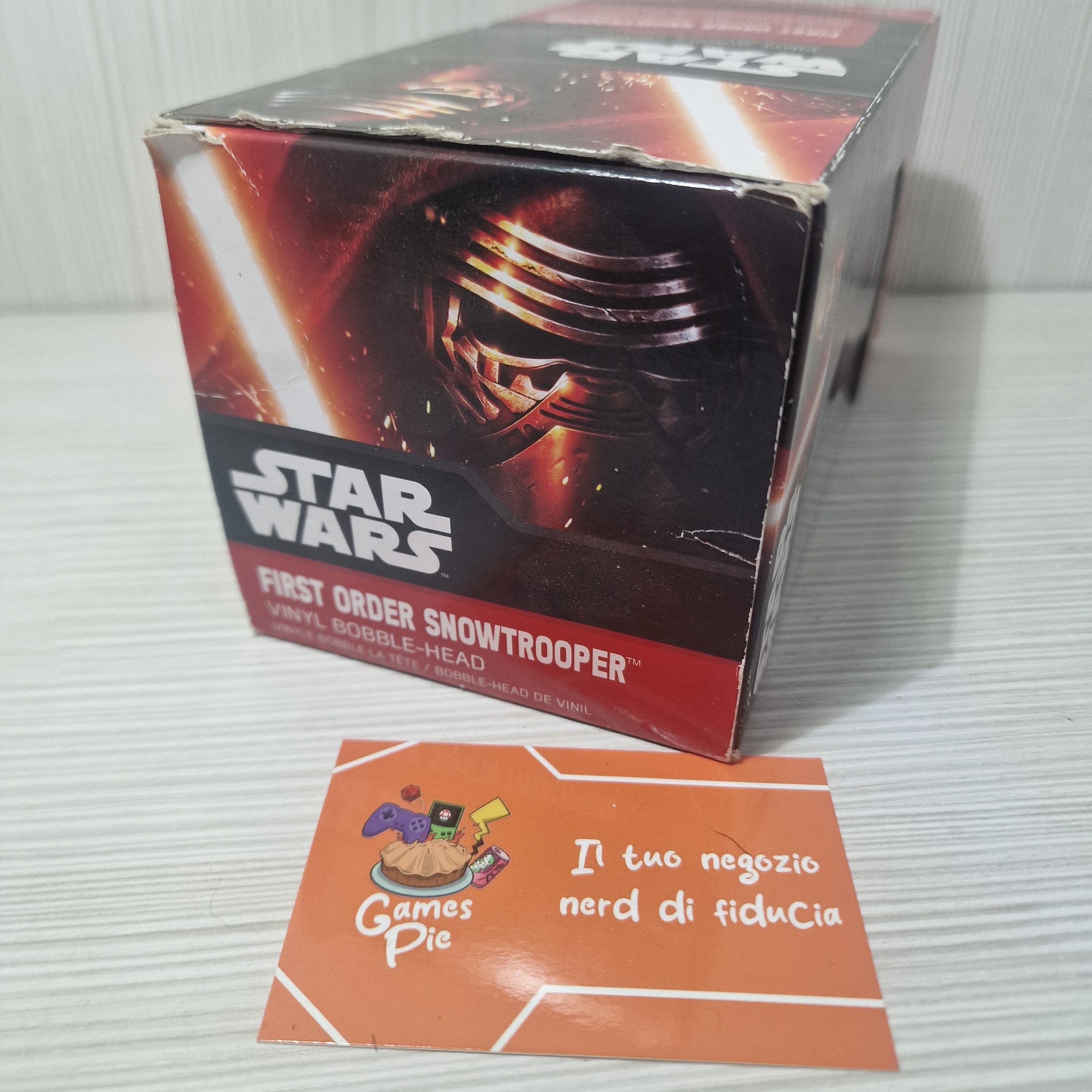 Funko Star Wars First Order Snowtrooper Vinyl Bobble Head Sigillato