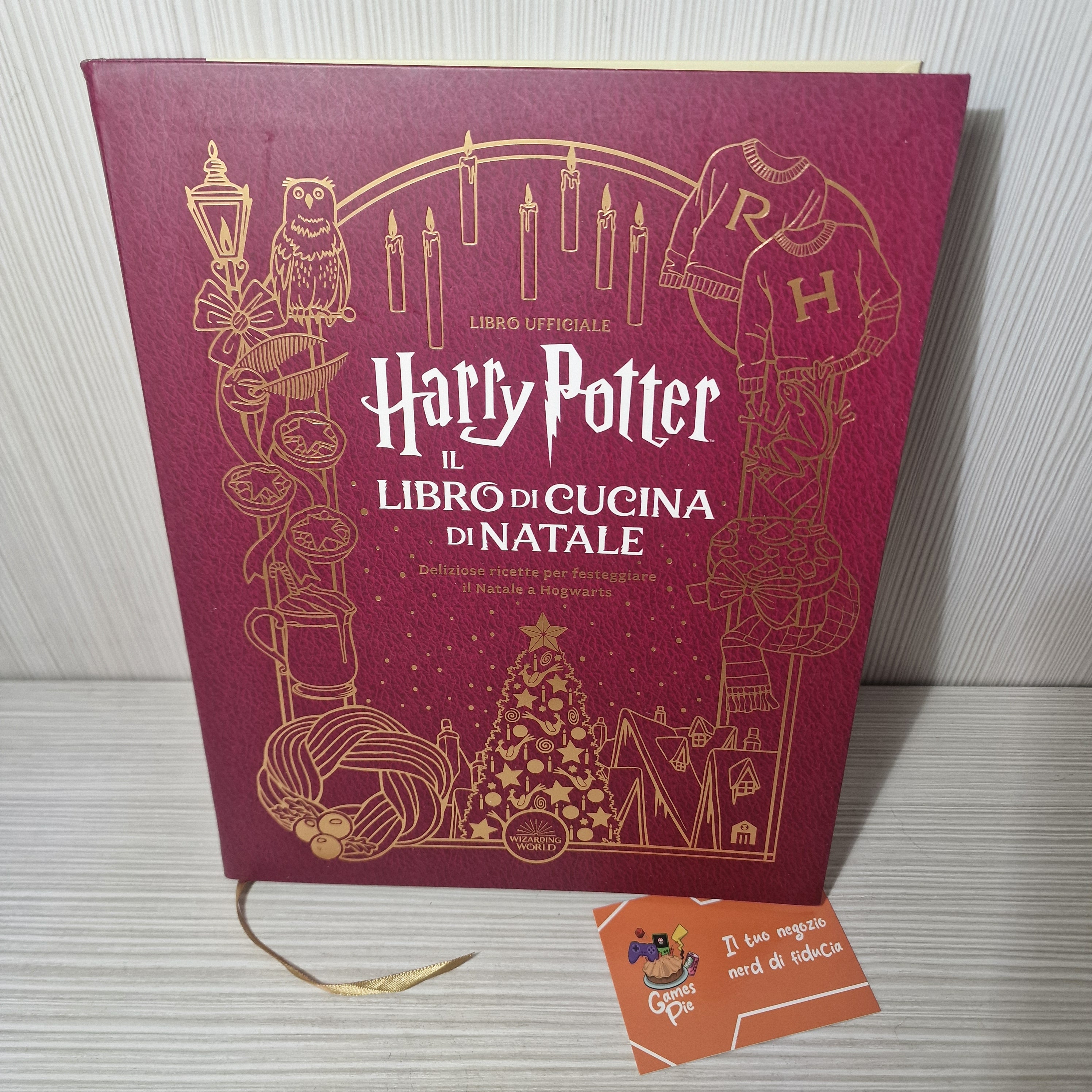 Harry Potter Il Libro di Cucina di Natale Ufficiale NUOVO