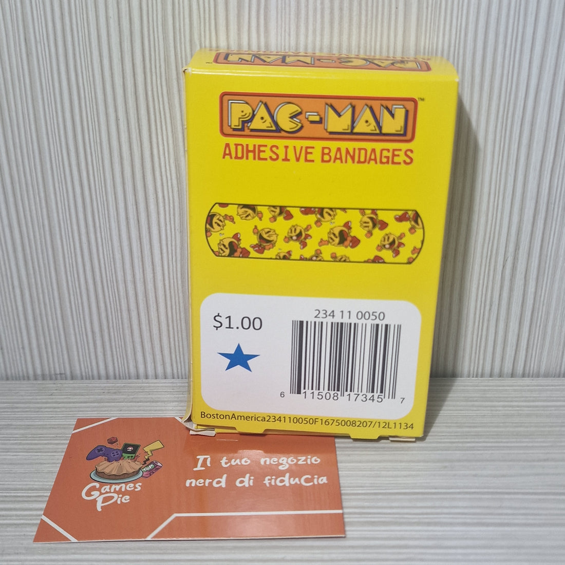 Cerotti Adesivi Pac-Man Pacman 10 Adhesive Bandages Arcade Merchandise Namco