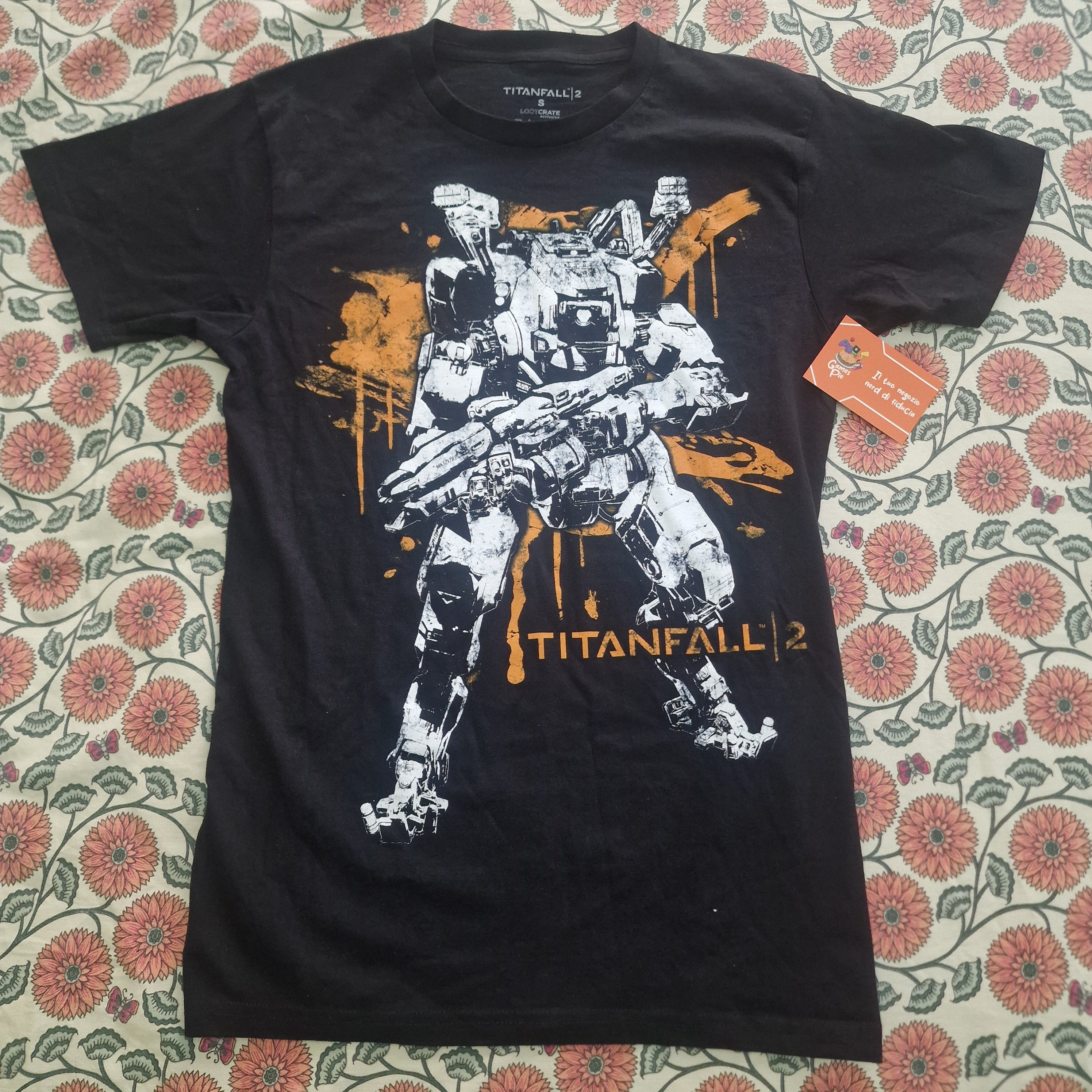 T-Shirt Titanfall 2 Loot Crate Exclusive Maglietta Taglia S Cotone Nera