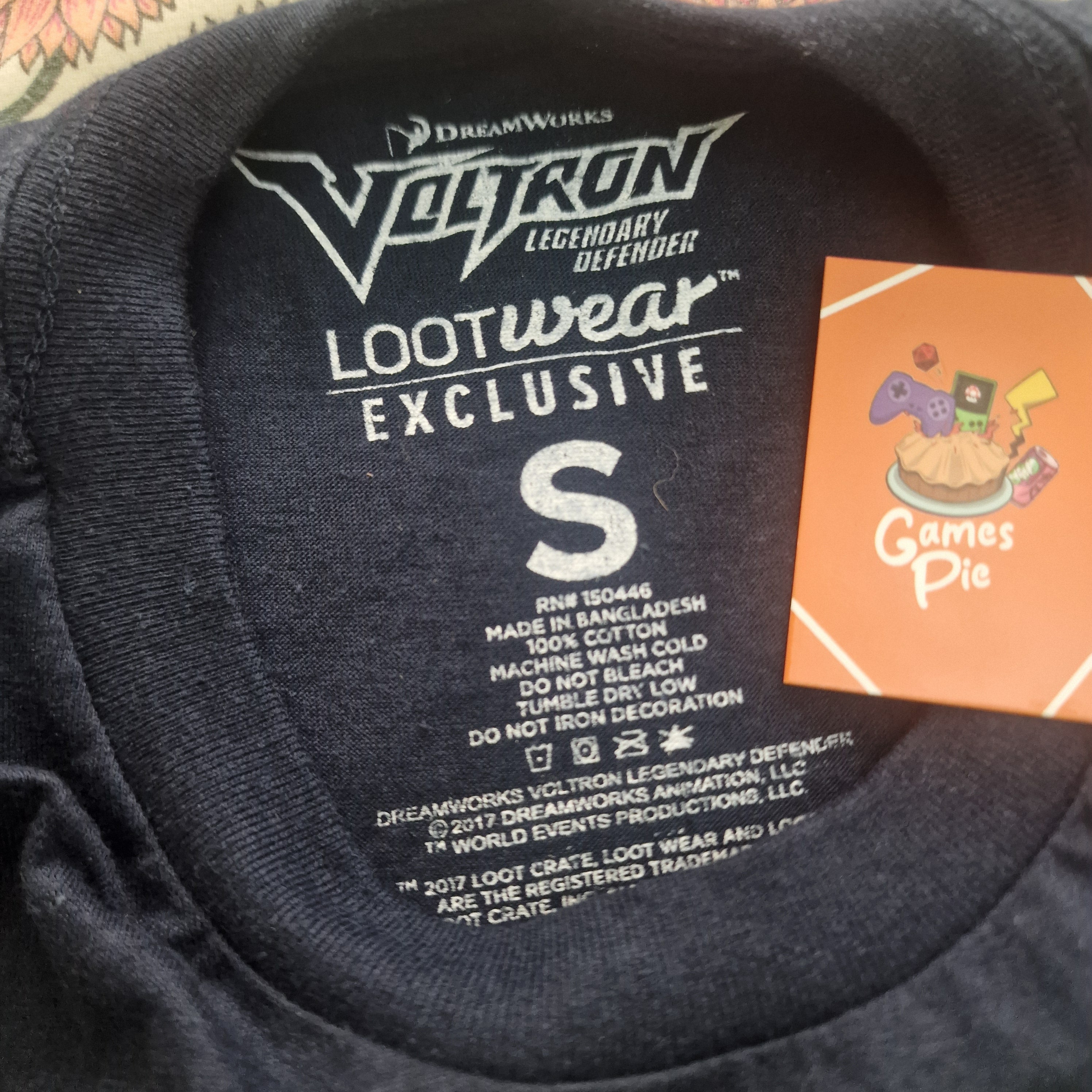 T-Shirt Voltron Legendary Defender Loot Wear Exclusive Maglietta S Pixel Art