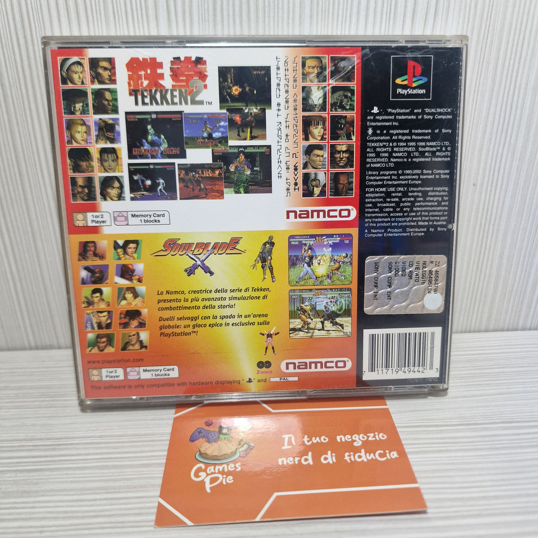 Tekken 2 & Soul Blade PS1