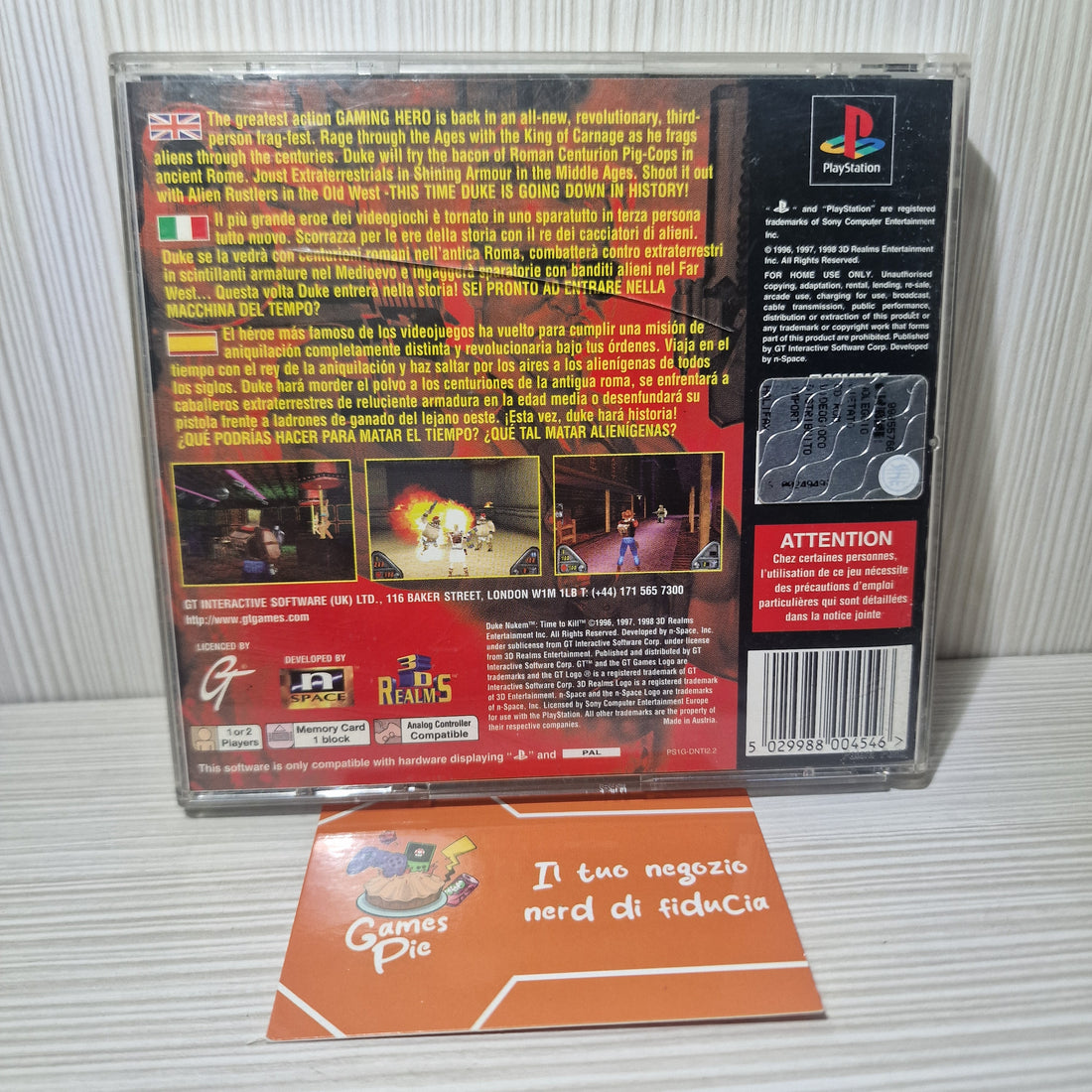 Duke Nukem Time to Kill PlayStation 1