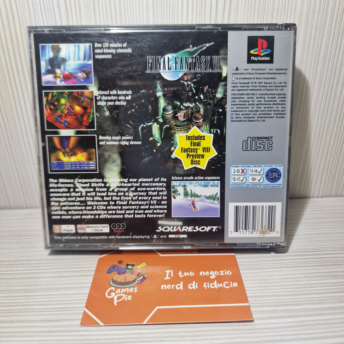Final Fantasy VII PlayStation 1