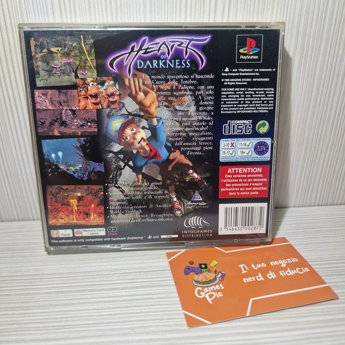 Heart of Darkness PlayStation 1