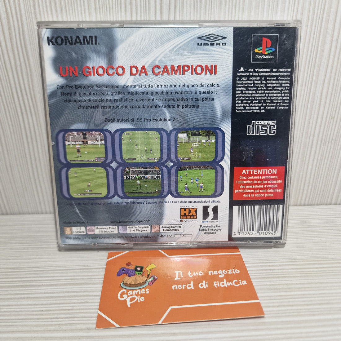 Pro Evolution Soccer PlayStation 1