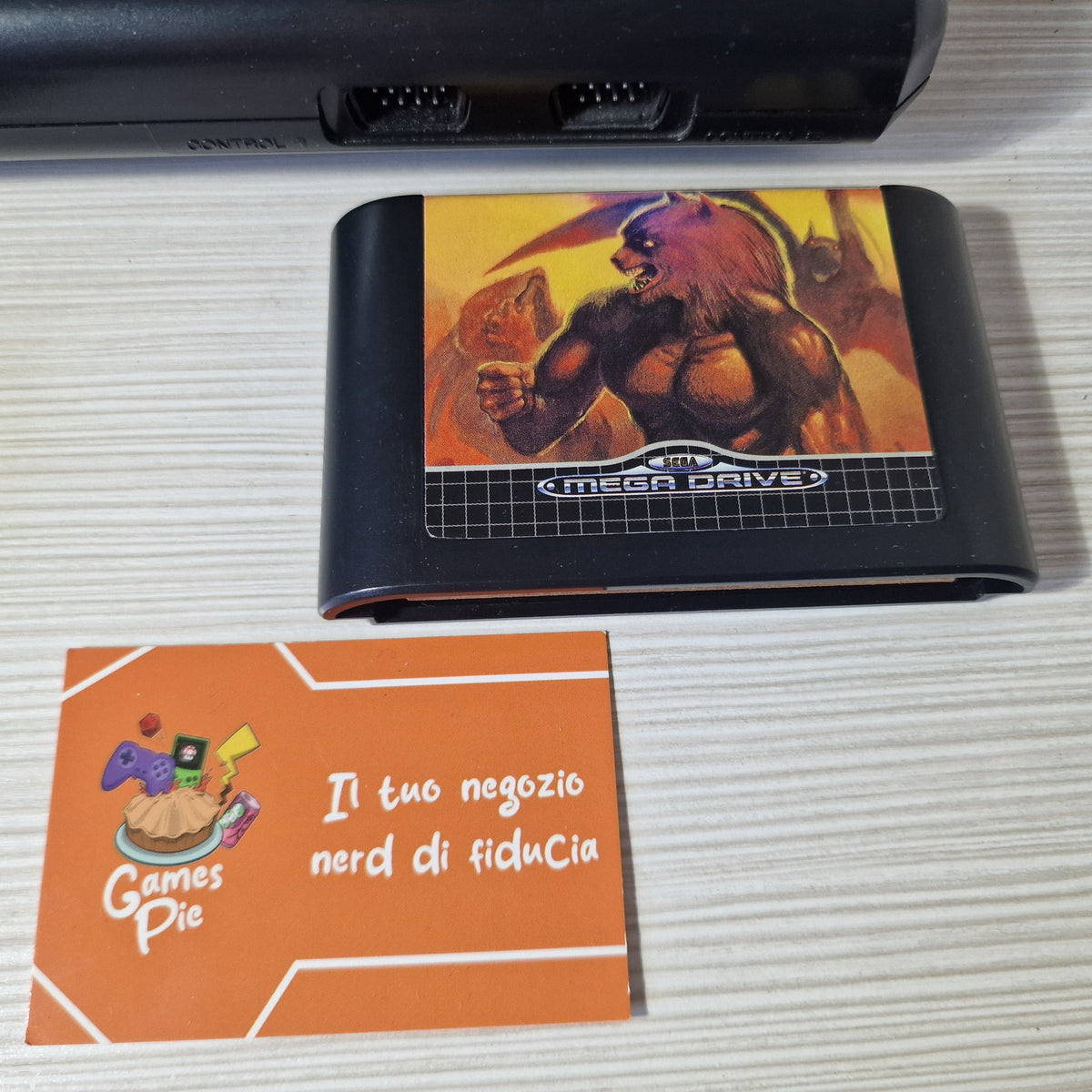 Sega Mega Drive Console 16-bit PAL Scatola Giochi Preziosi + Altered Beast