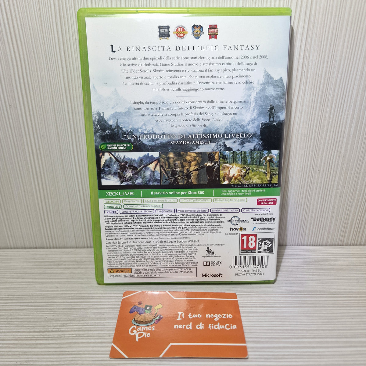 Skyrim The Elder Scrolls V Xbox 360