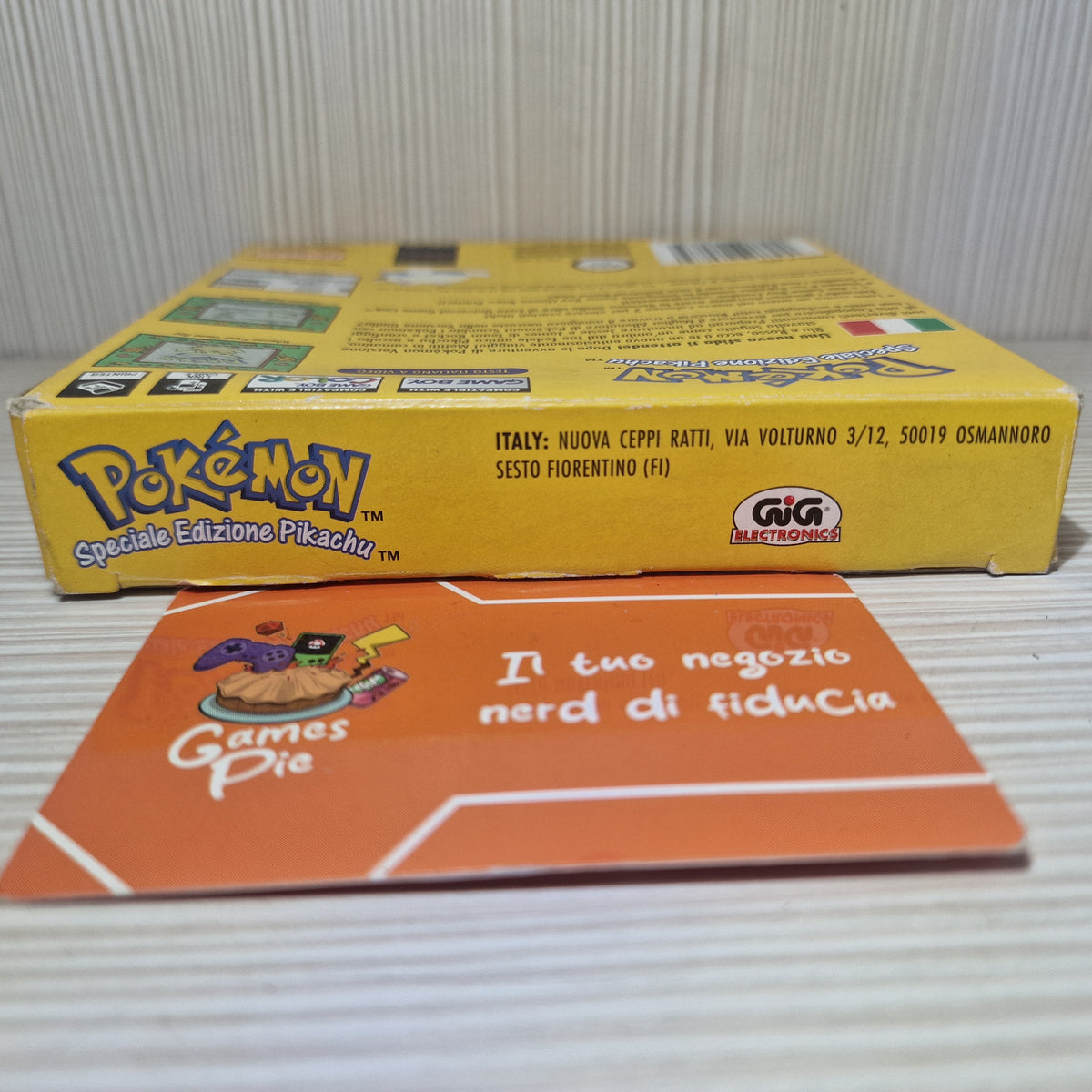 Pokémon Versione Gialla Game Boy