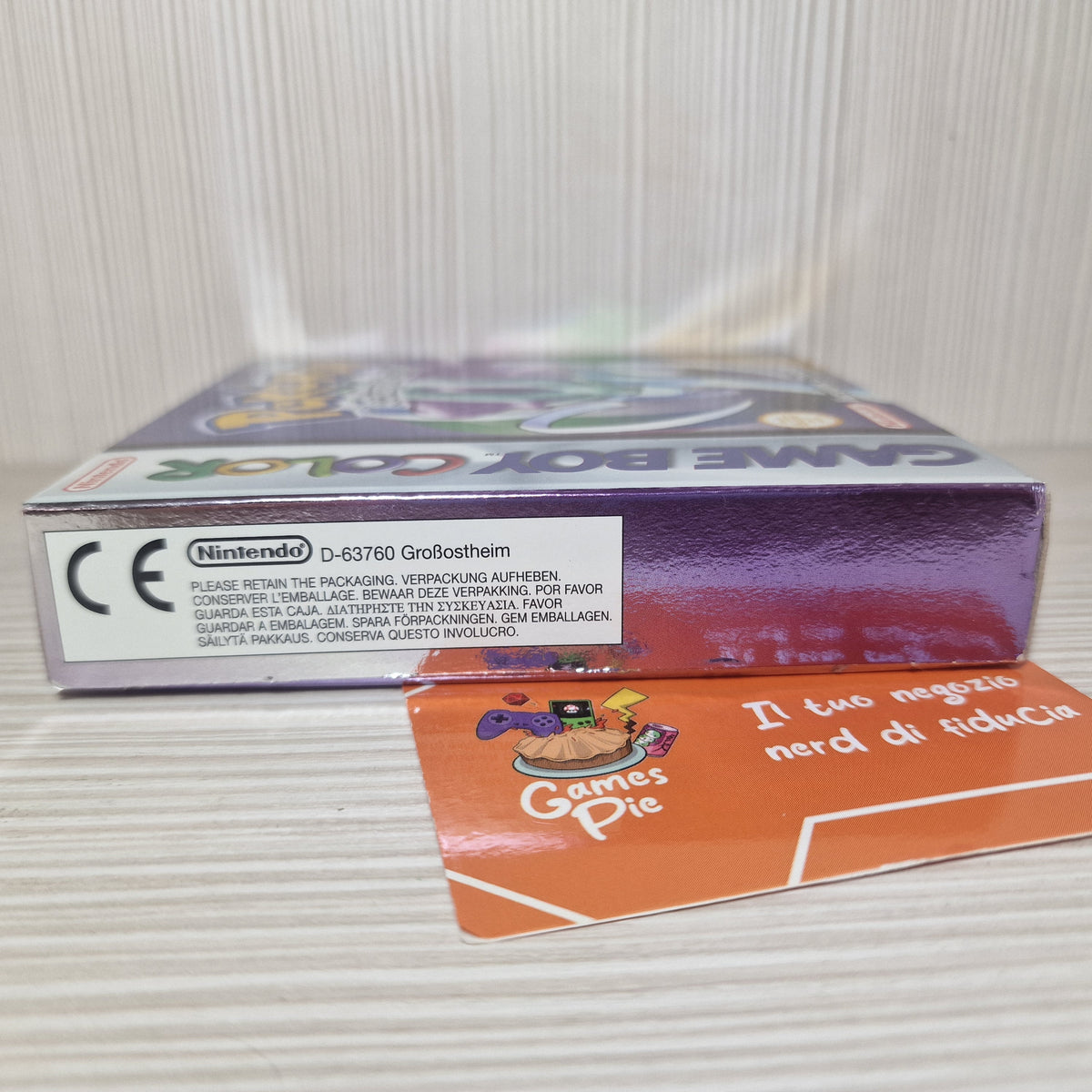 Pokémon Versione Cristallo Game Boy Color