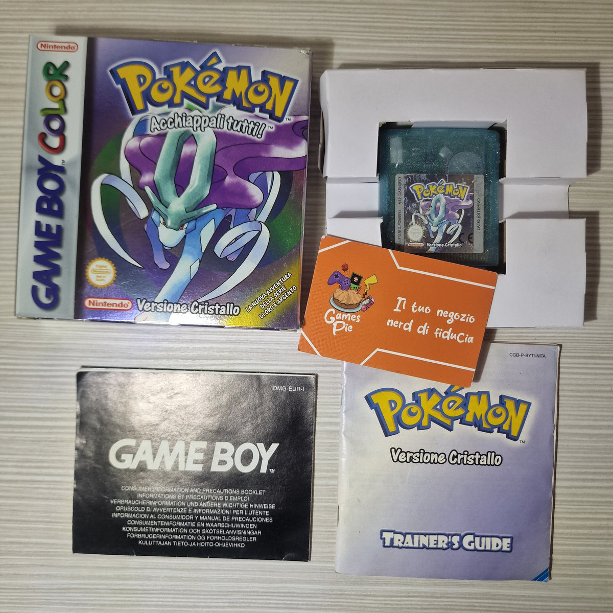 Pokémon Versione Cristallo Game Boy Color