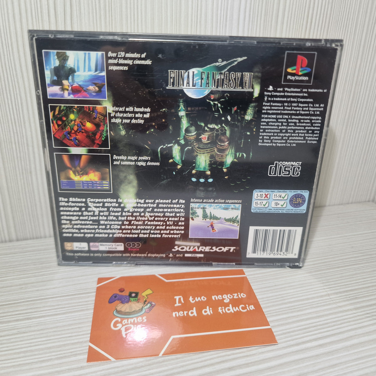 Final Fantasy VII PlayStation 1