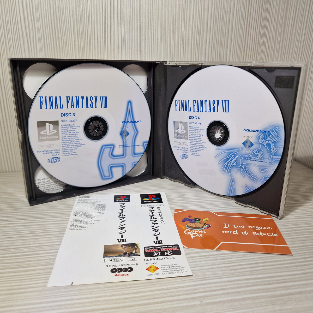 Final Fantasy VIII PlayStation 1 Jap